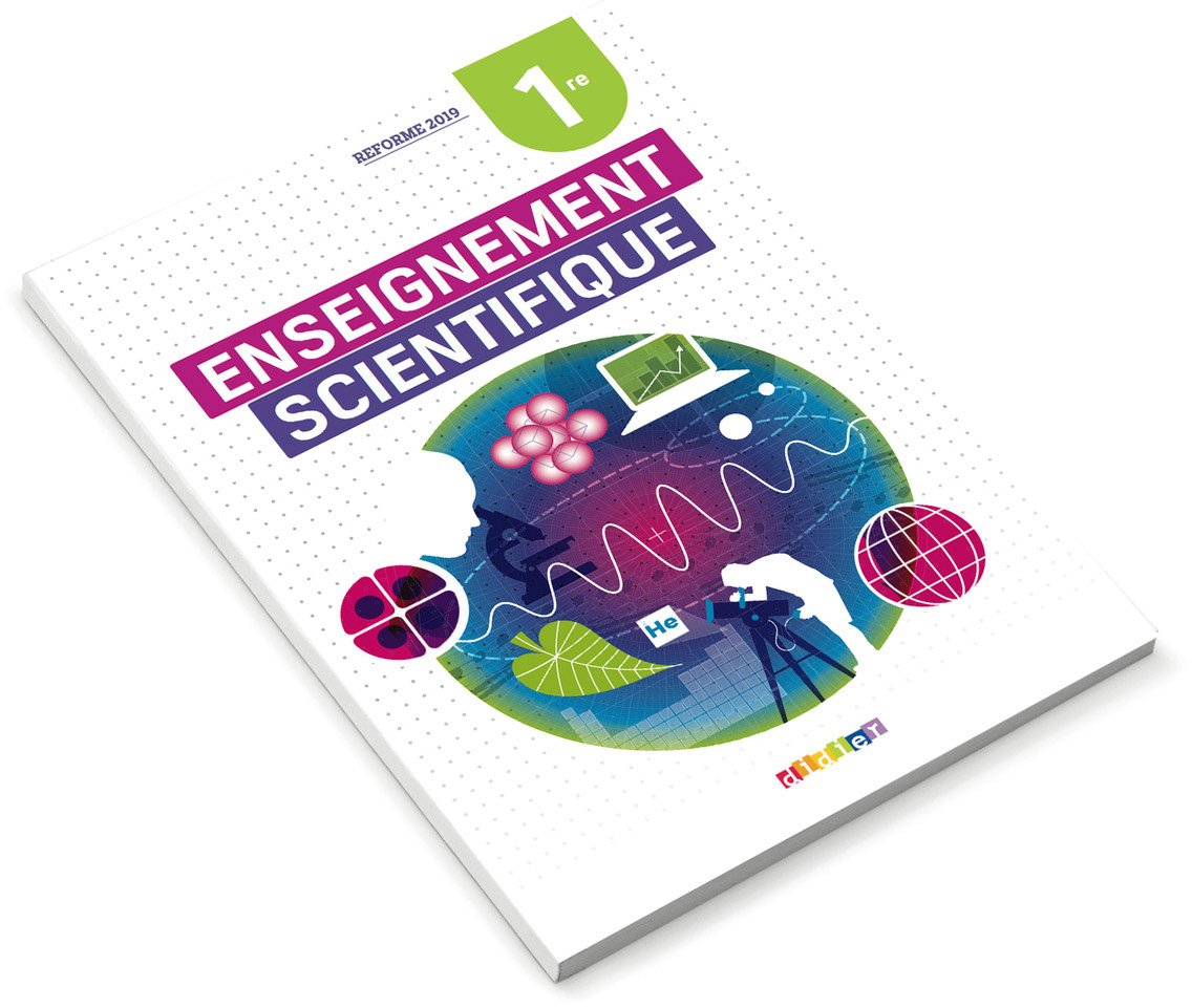 Couverture Enseignement Scientifique. Illustration de Tino (Tinoland.com)