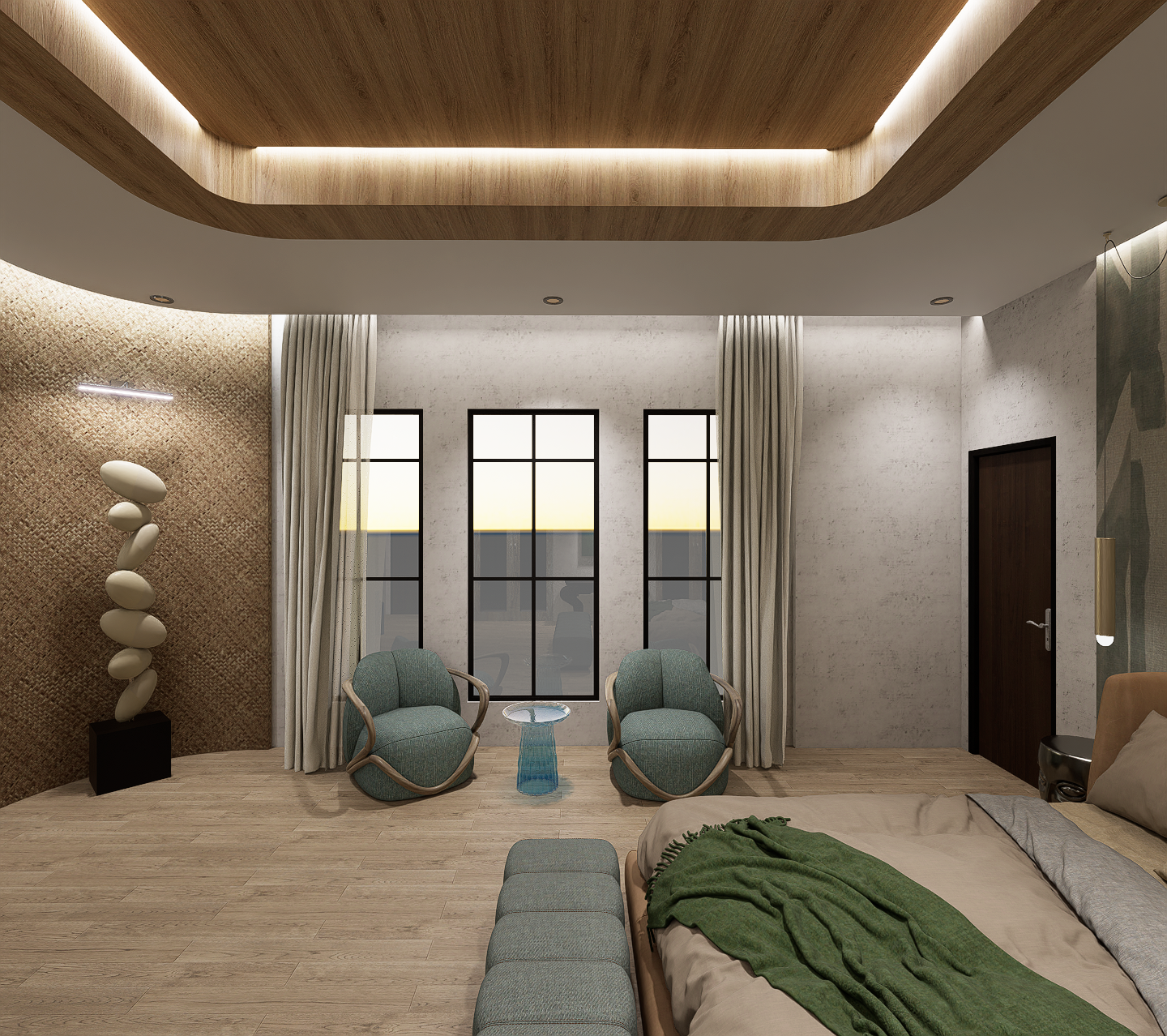 Bedroom view