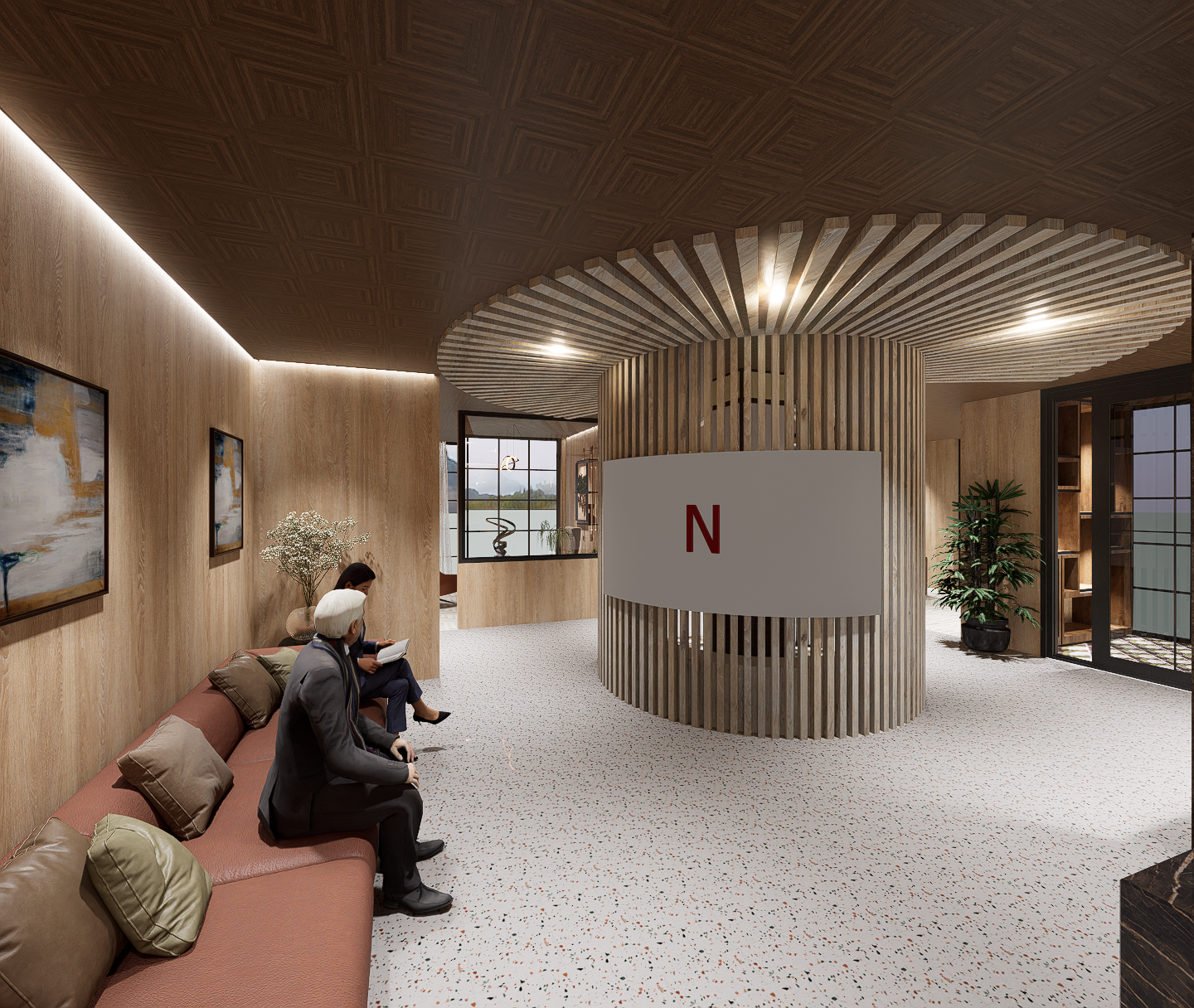 Laguna CPA office Lobby