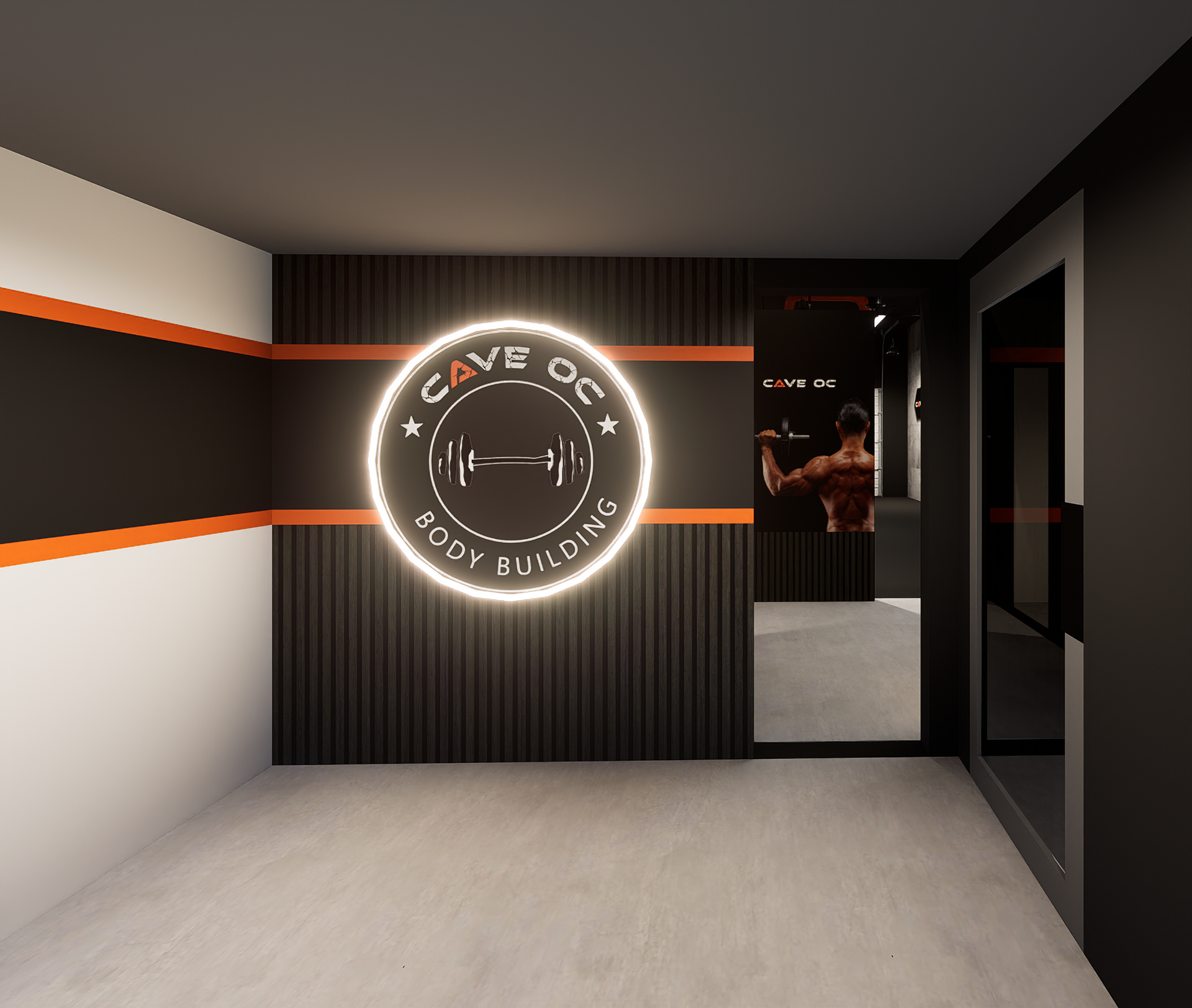 Reception for CAVE OC gym