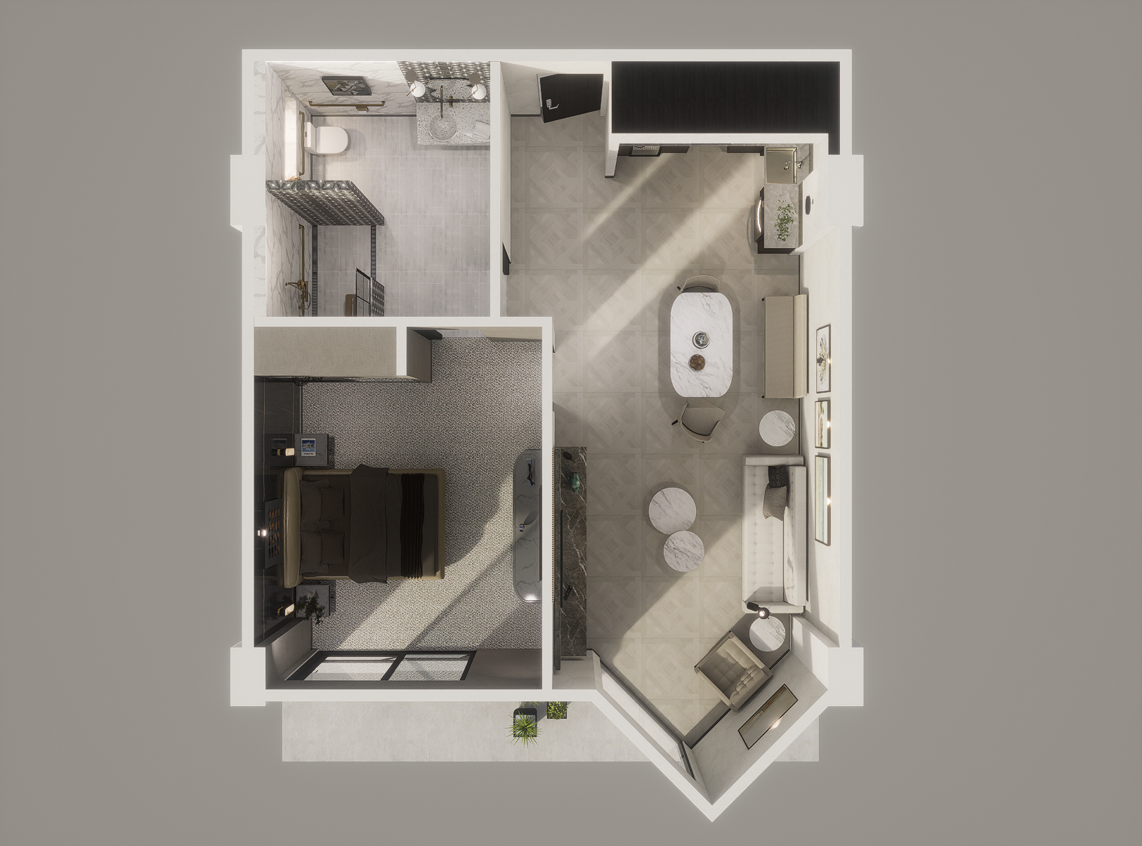 Hotel Suite 3D model