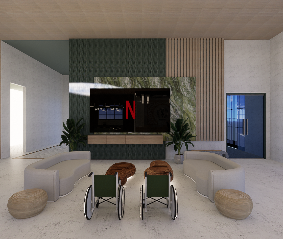 Entertainment Area in Lobby