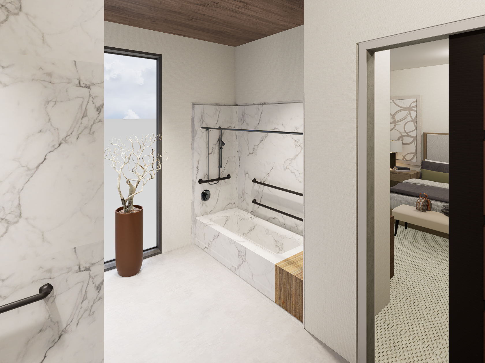 ADA bathtub