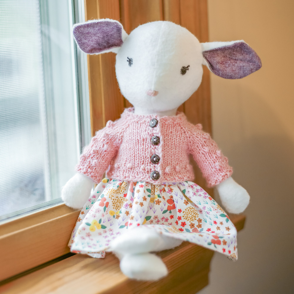 Bibbidi Bobble Cardigan for dolls