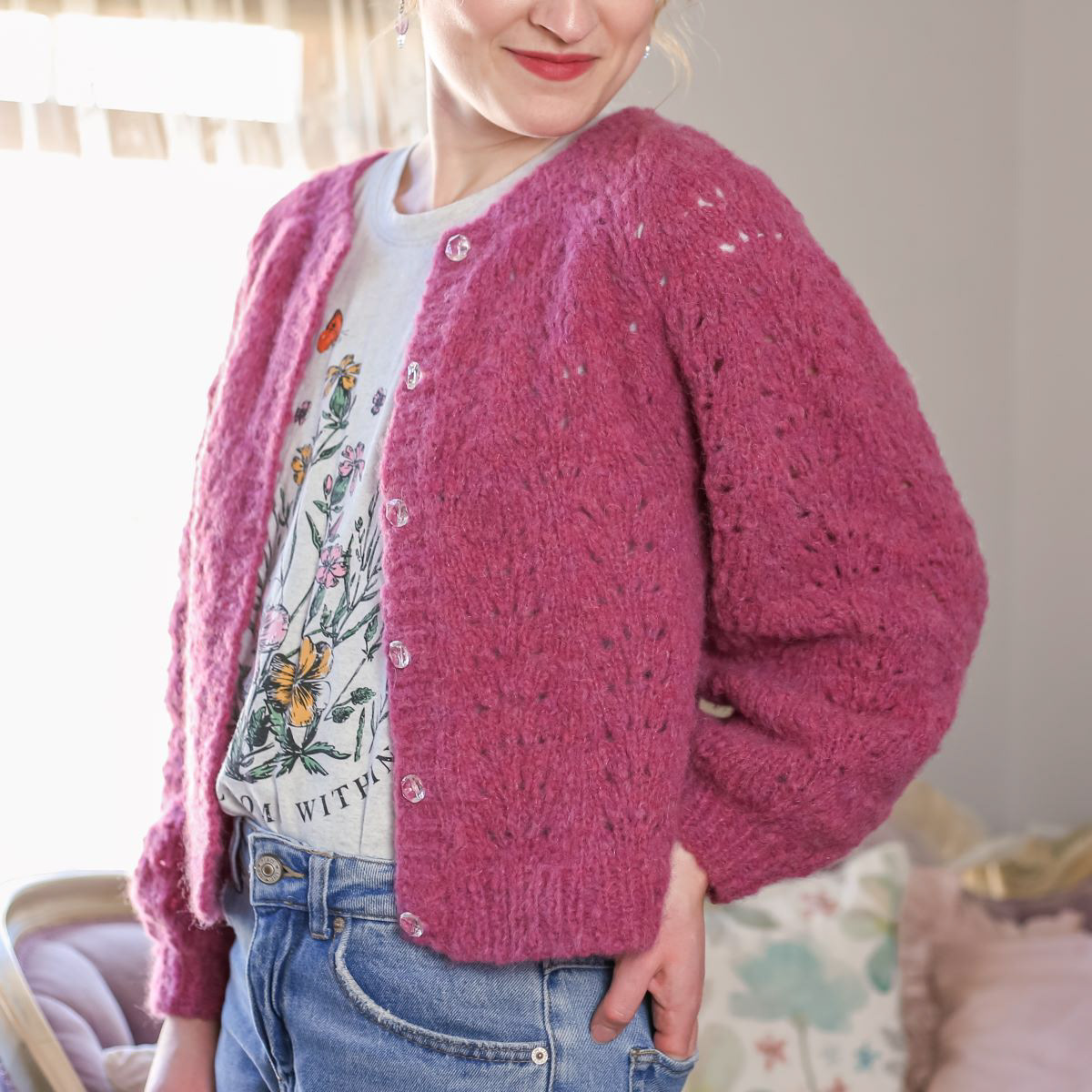 Camelia Cardigan by Minimi Knit Design