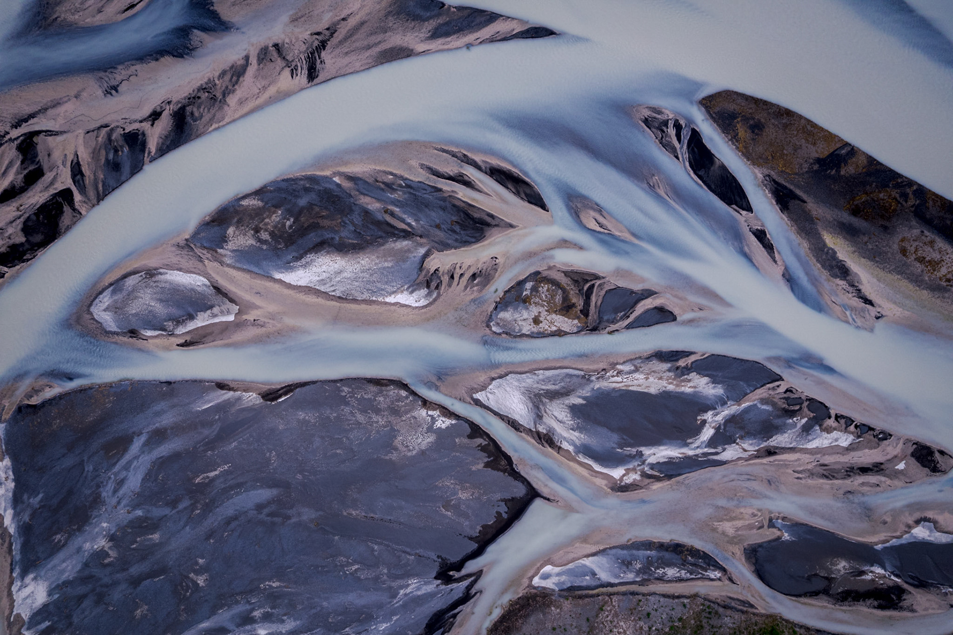 Sandvatn river braids