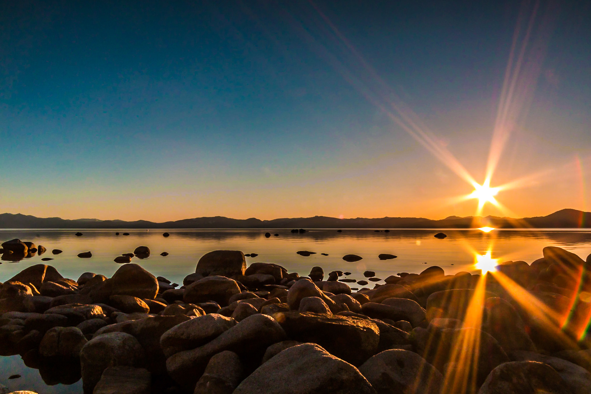 Sand Harbor Sunset