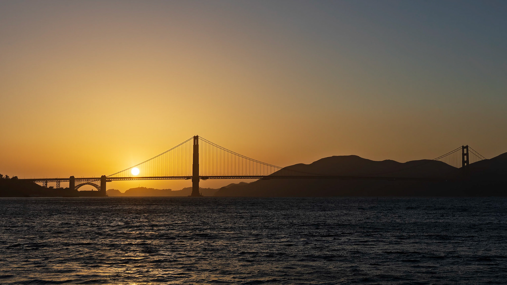 Golden Gate Bridge Sunset
