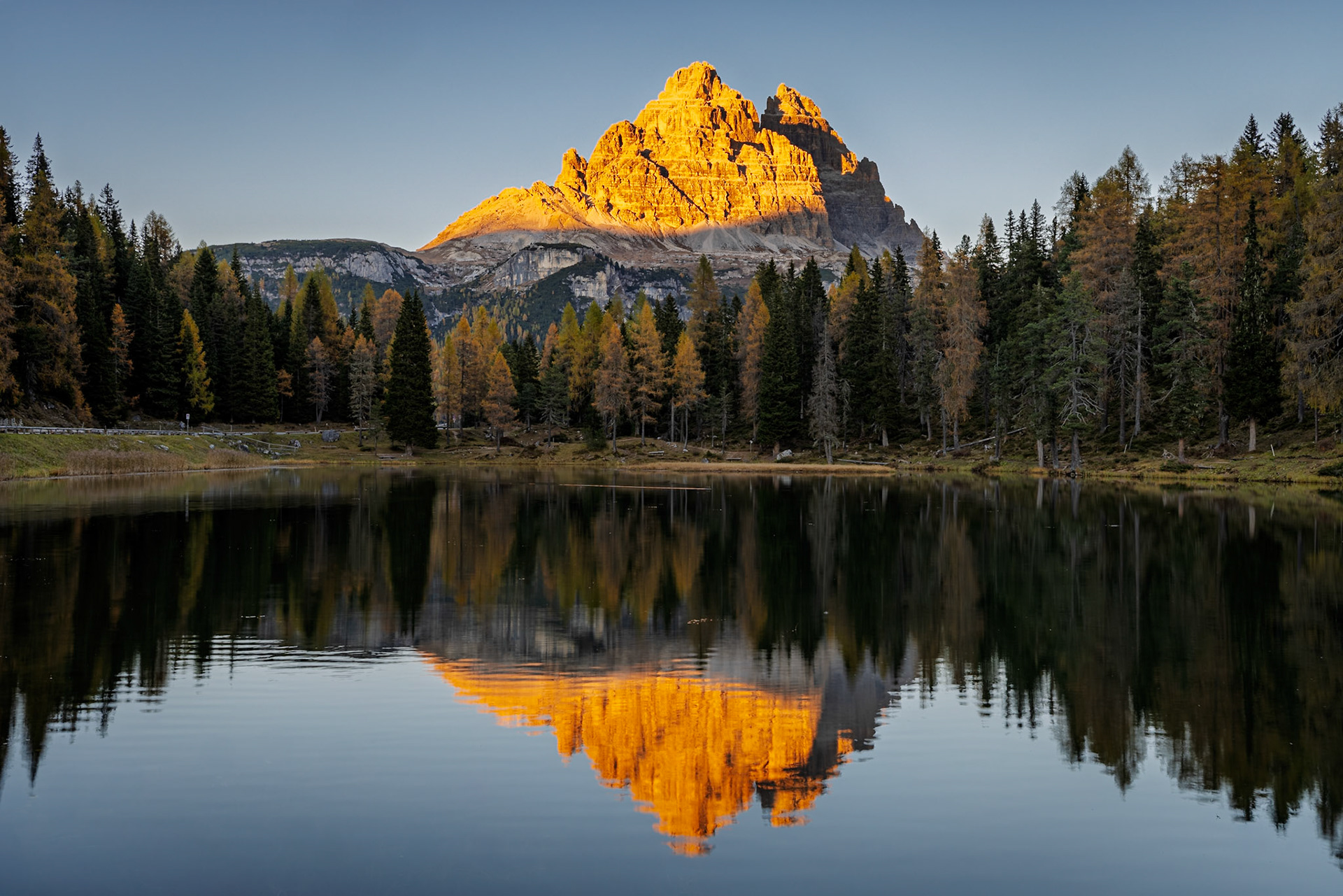 Lago Antorno e Tre Cime di Lavaredo