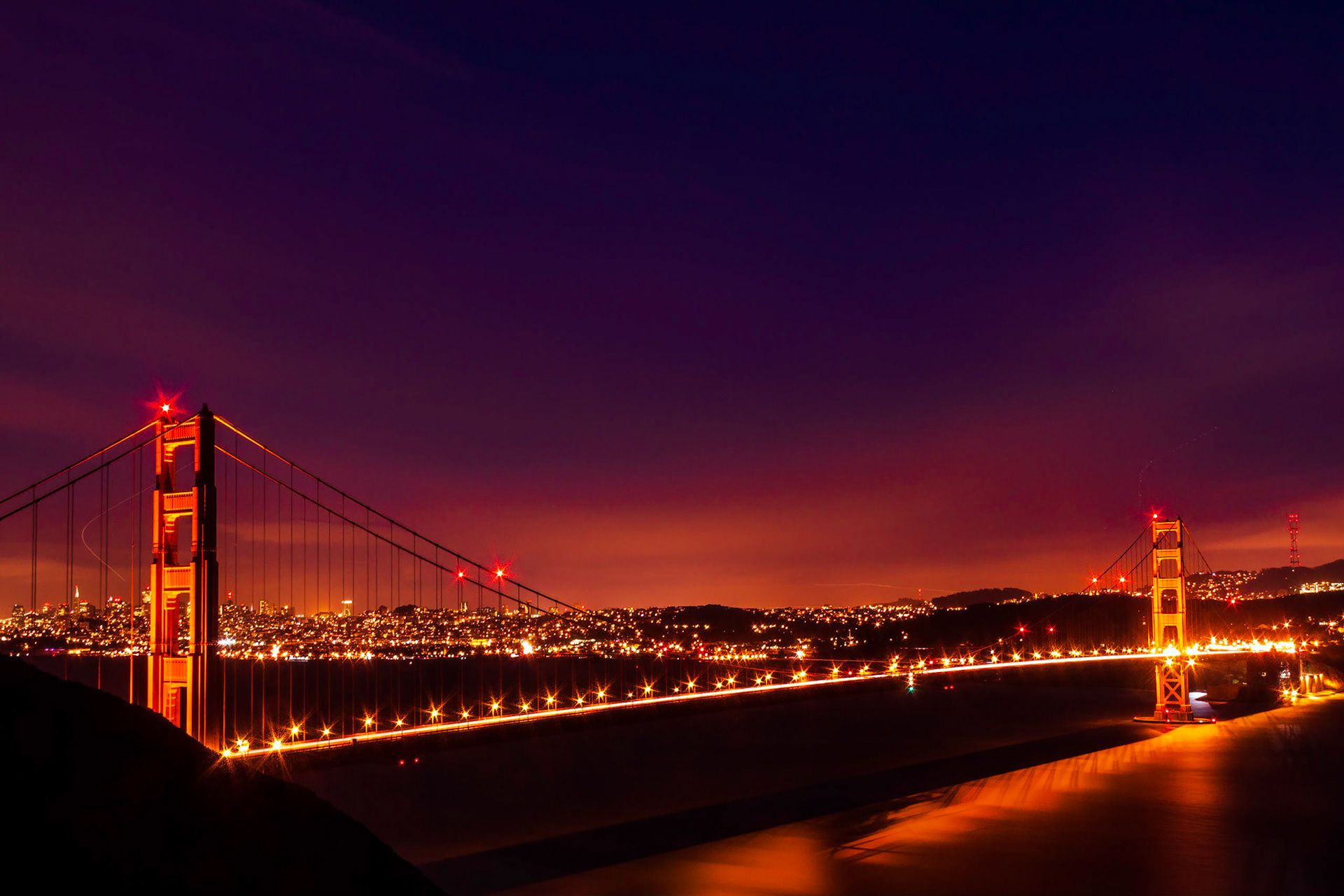Golden Gate Bridge from Marin Headlands