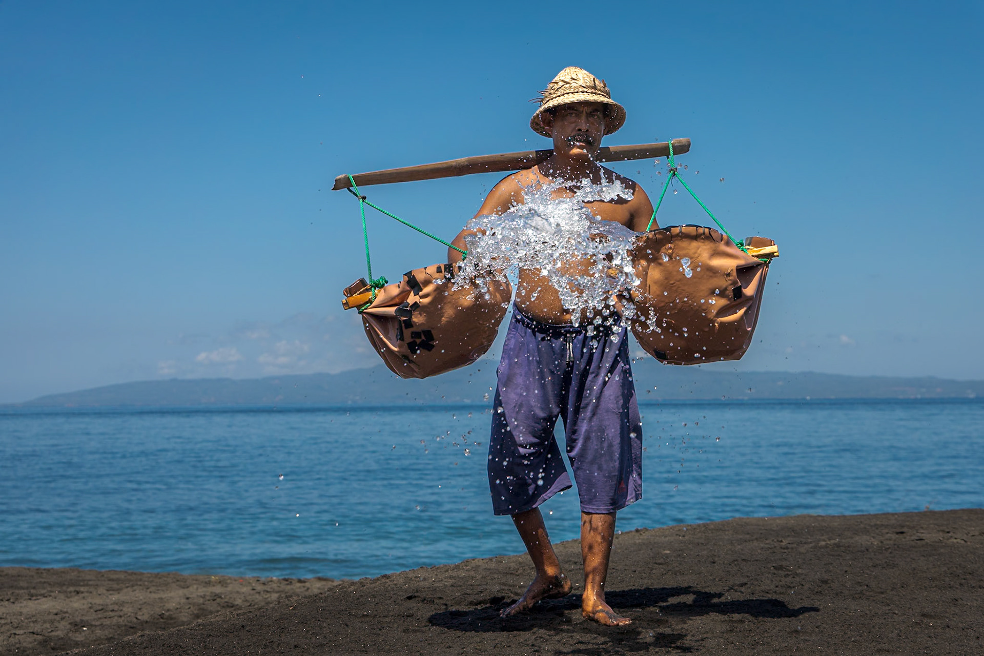 Natural Salt Maker, Kusamba, Bali