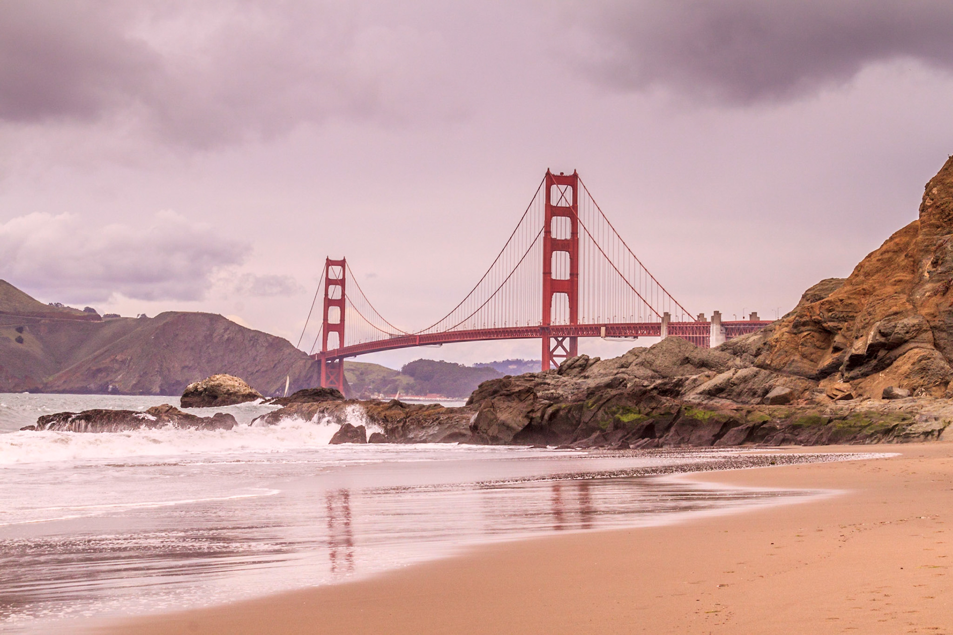 Golden Gate Bridge from Baker Beach