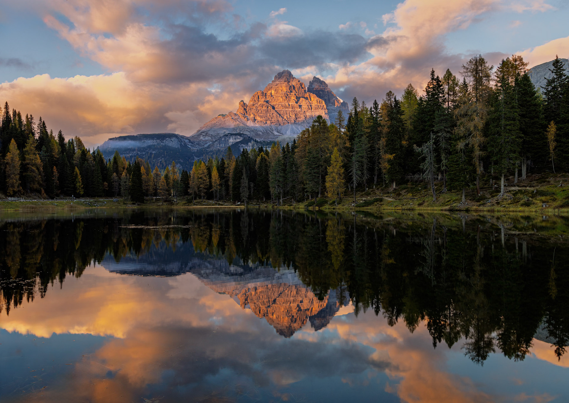 Lago Antorno e Tre Cime di Lavaredo