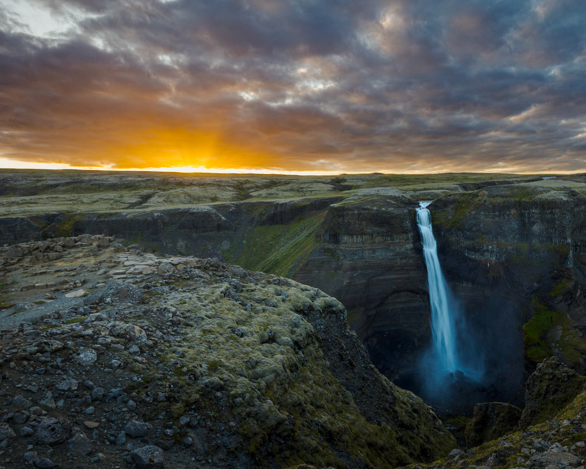 Haifoss Waterfall