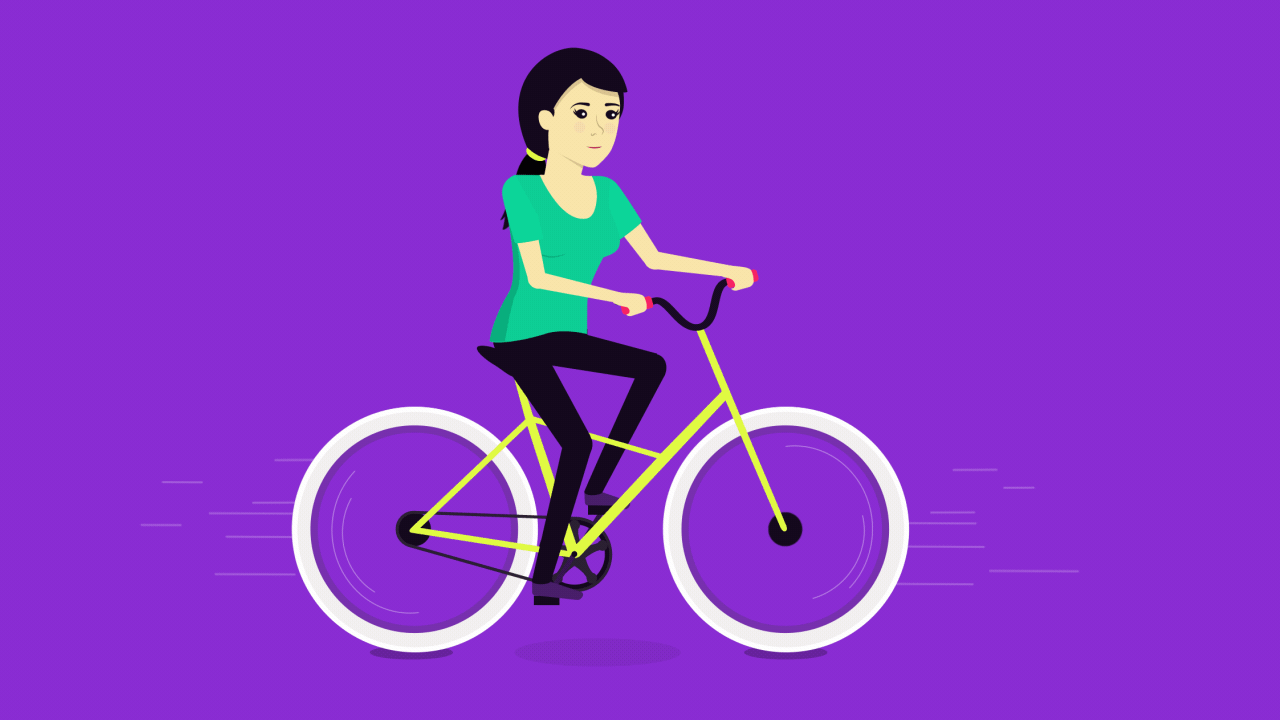 Run is Fun: Fahrrad fahren