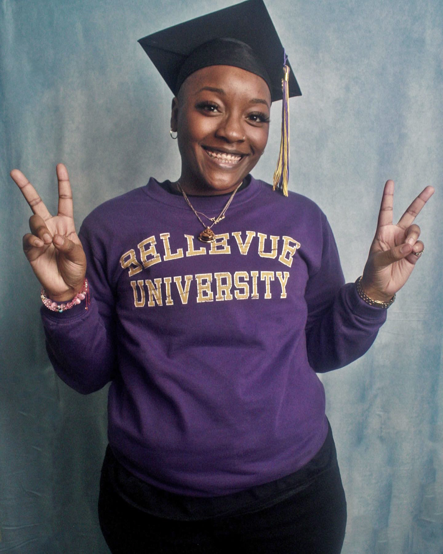 BLACK GRADUATION CAP - Easily a favorite. I took these pictures right at home in my living room. Can you tell how I excited I was?