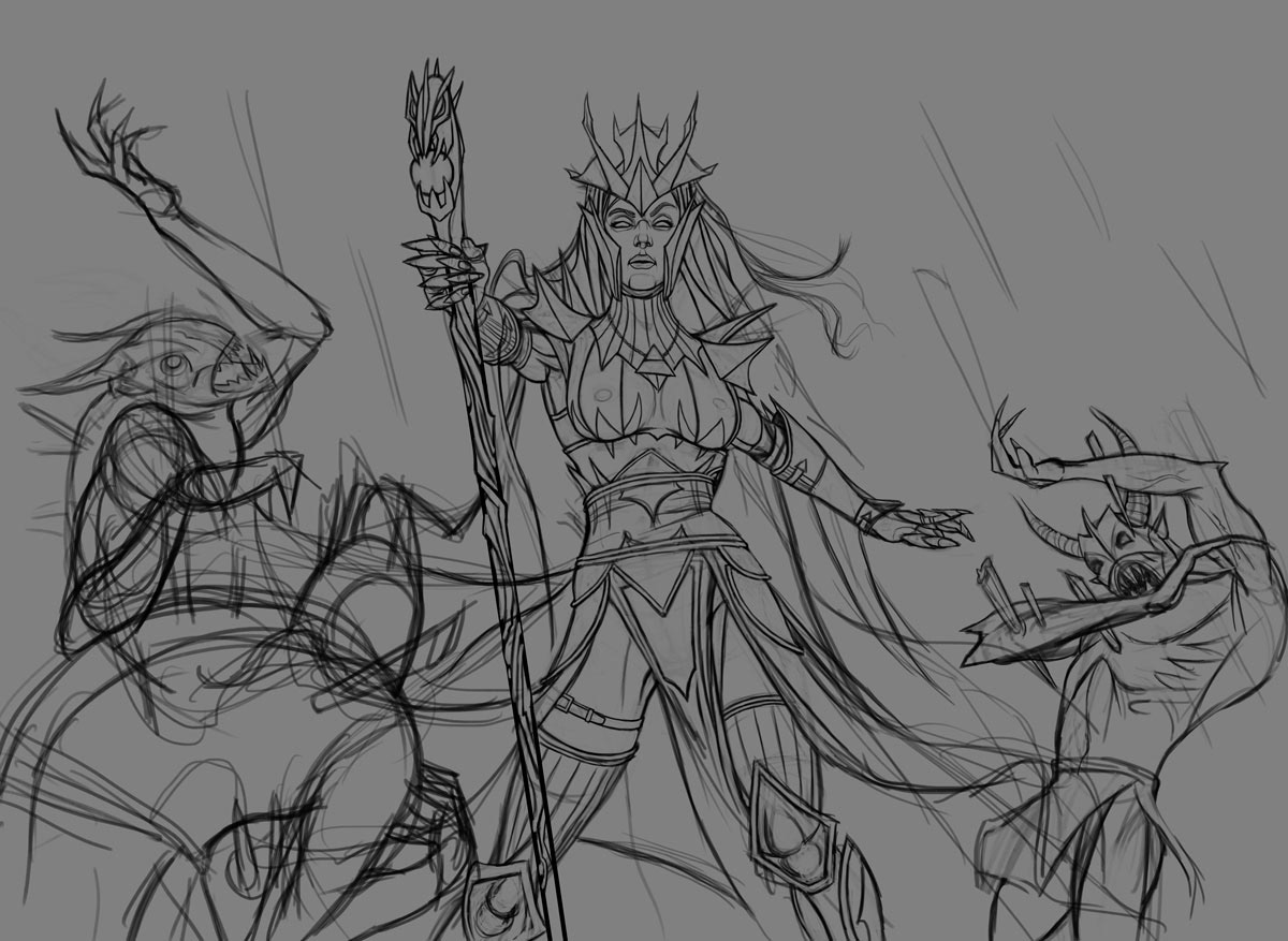 Impaling Cold sketch