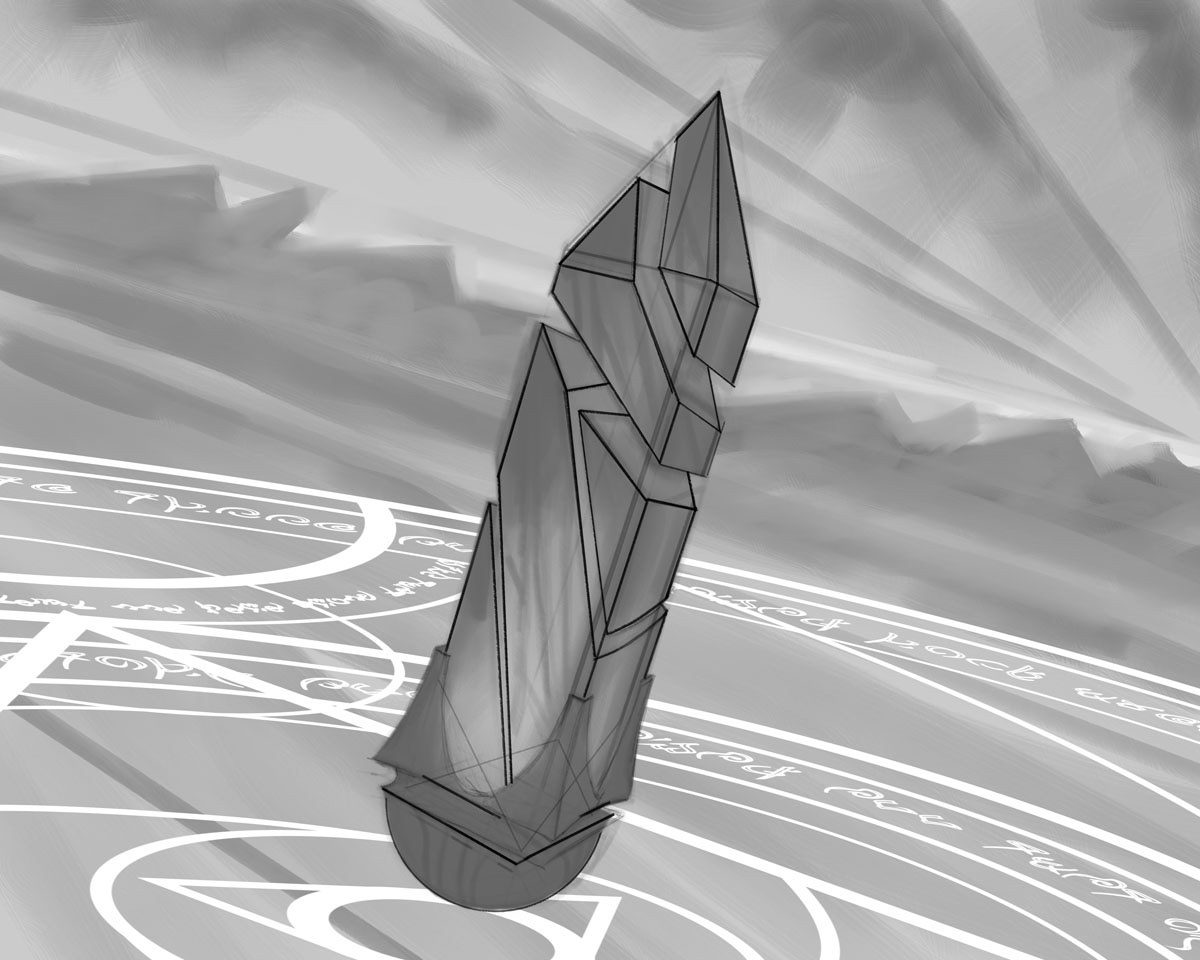 Obelisk sketch