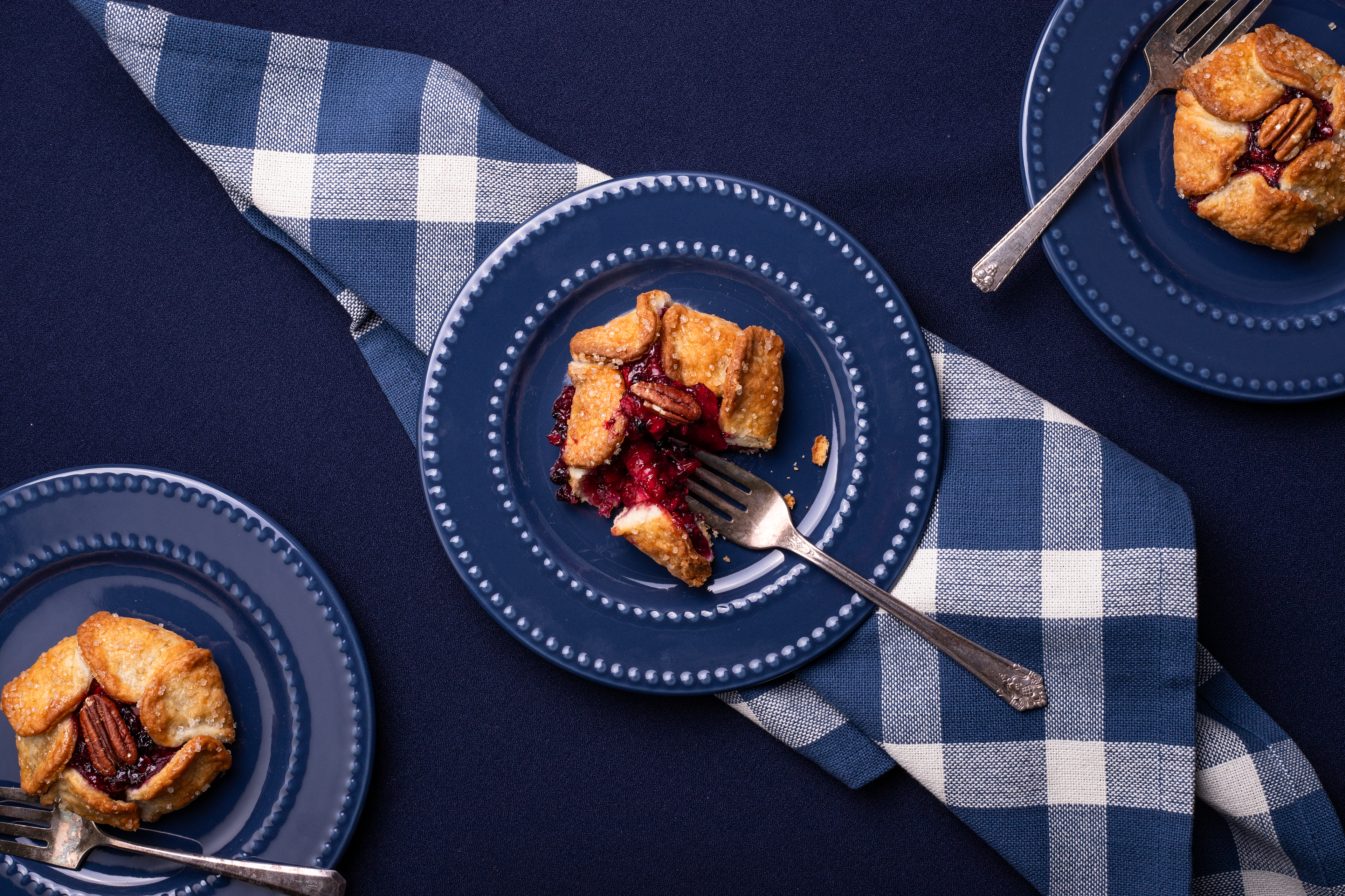 Triple Berry Apple Blossom Pastries