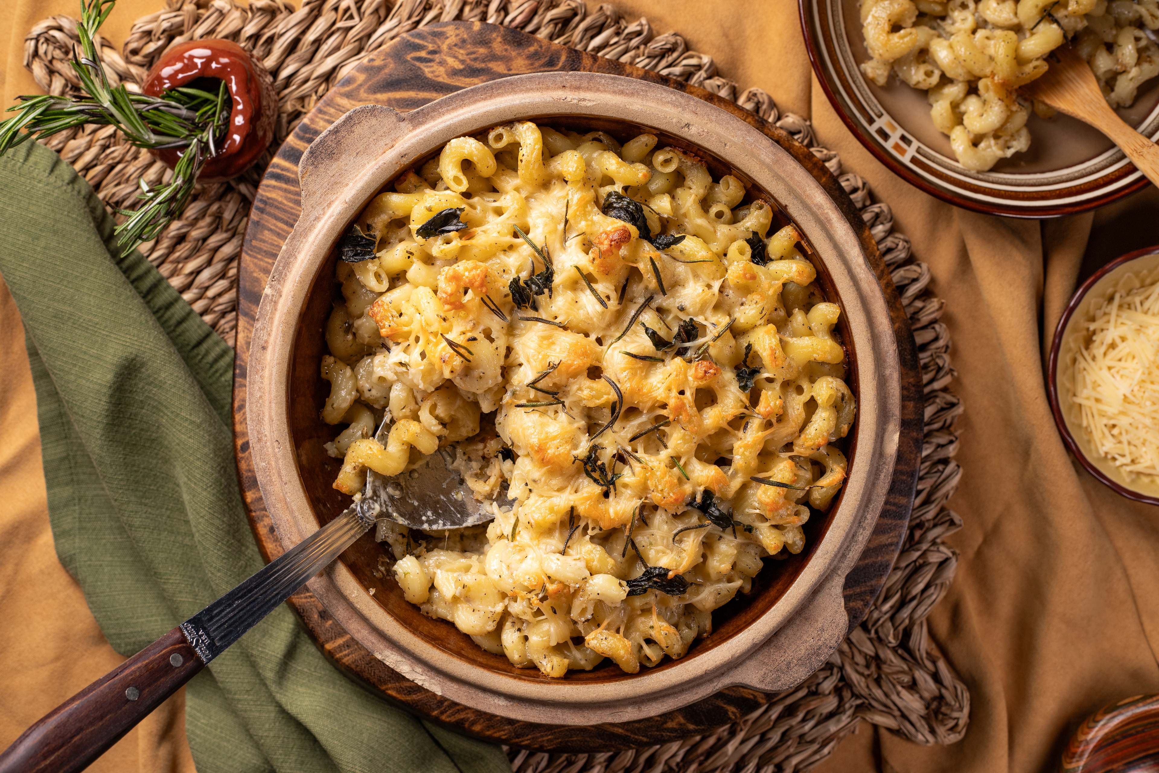 Baked Cavatappi & Smoked Gouda Cheese
