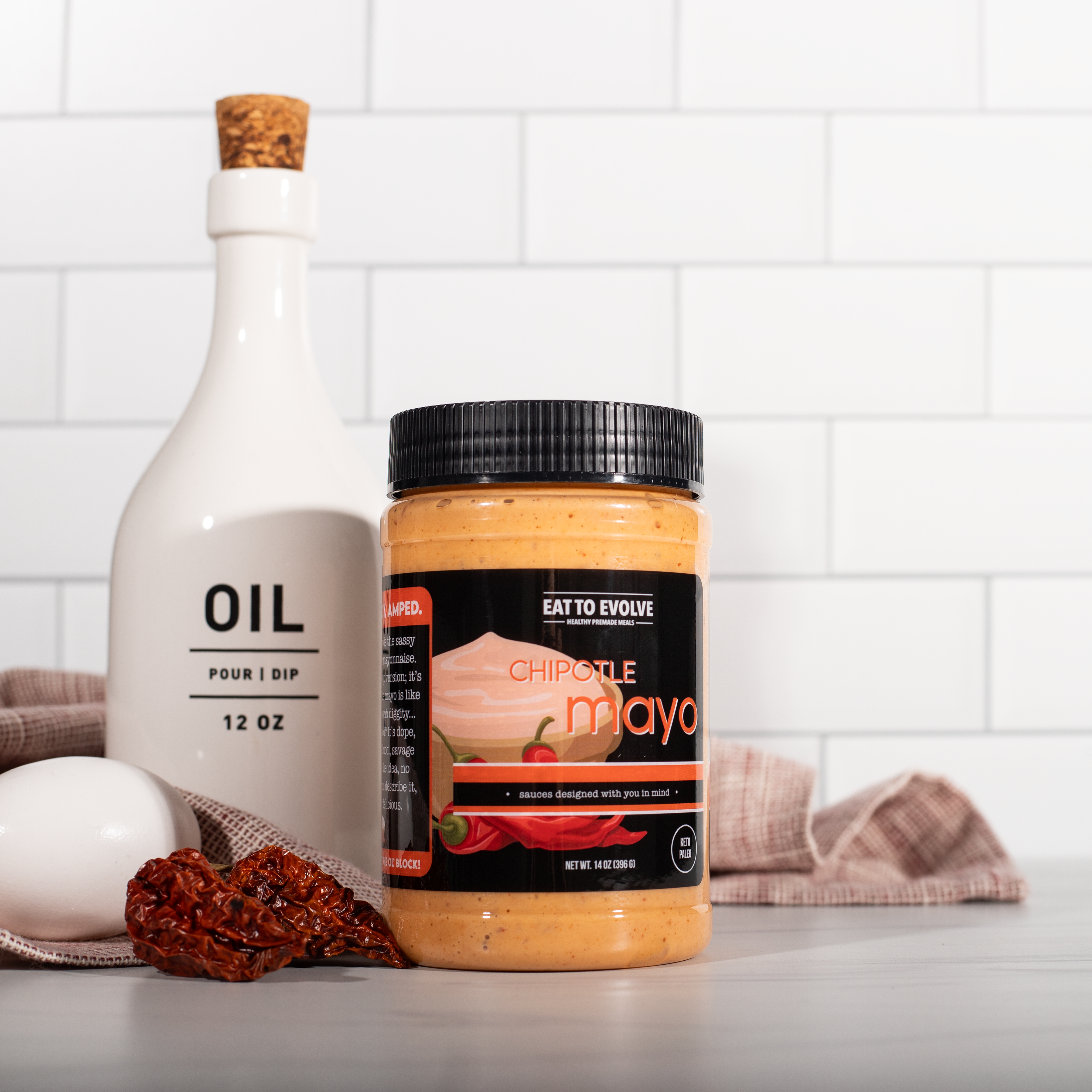 8"x 3" Sauce Jar Label