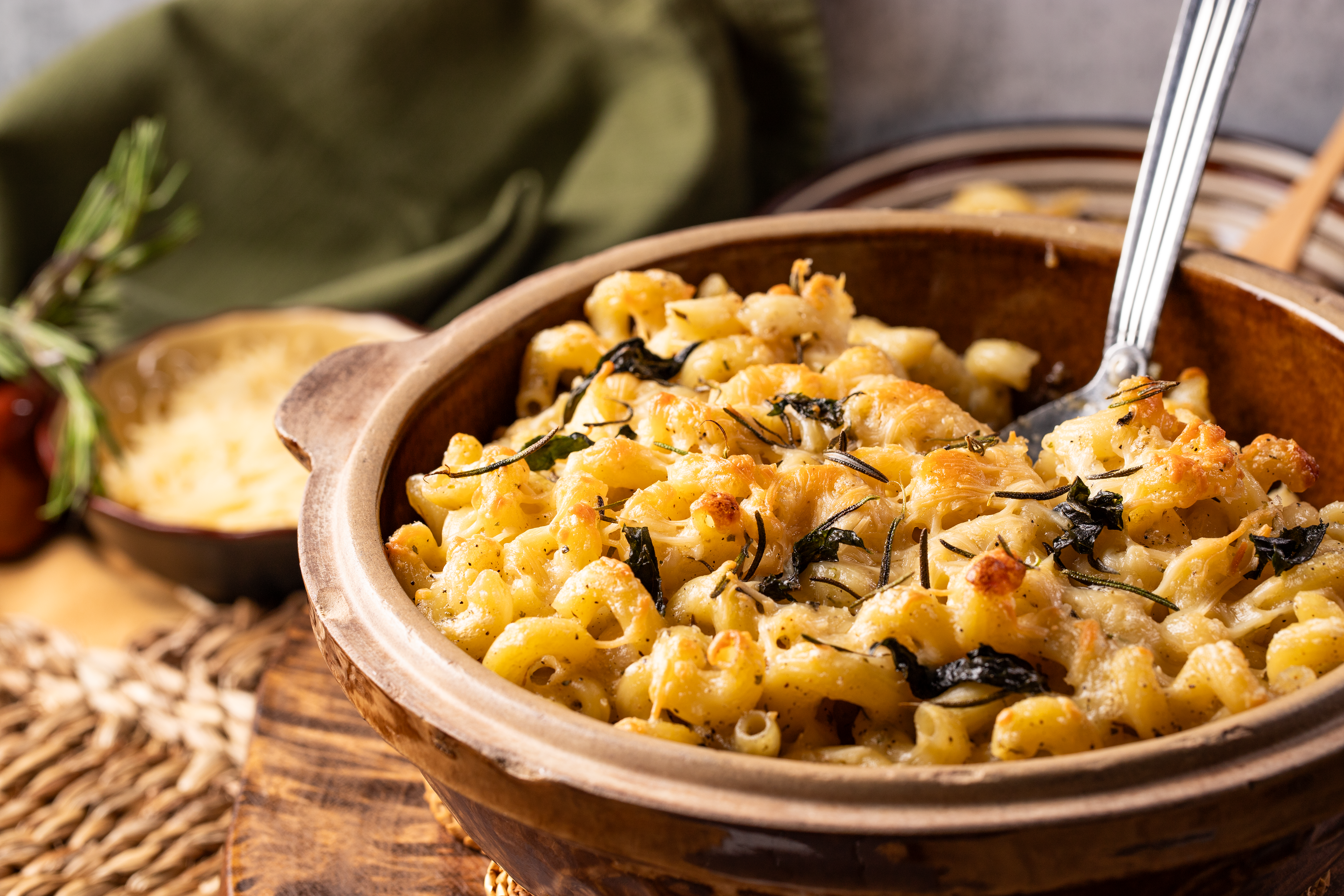 Baked Cavatappi & Smoked Gouda Cheese