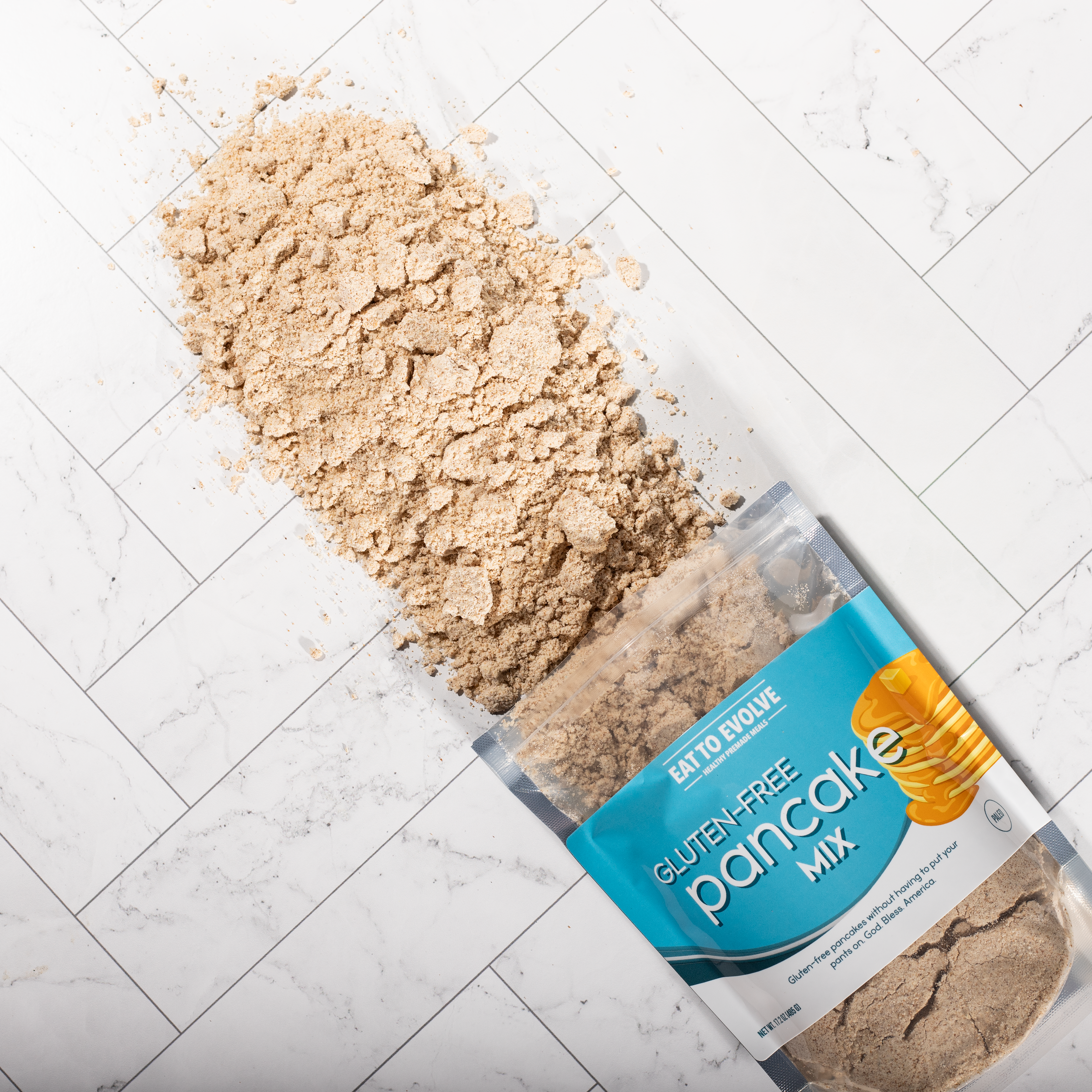 11"x 4" Breakfast Packaging Wrap-Around Label 