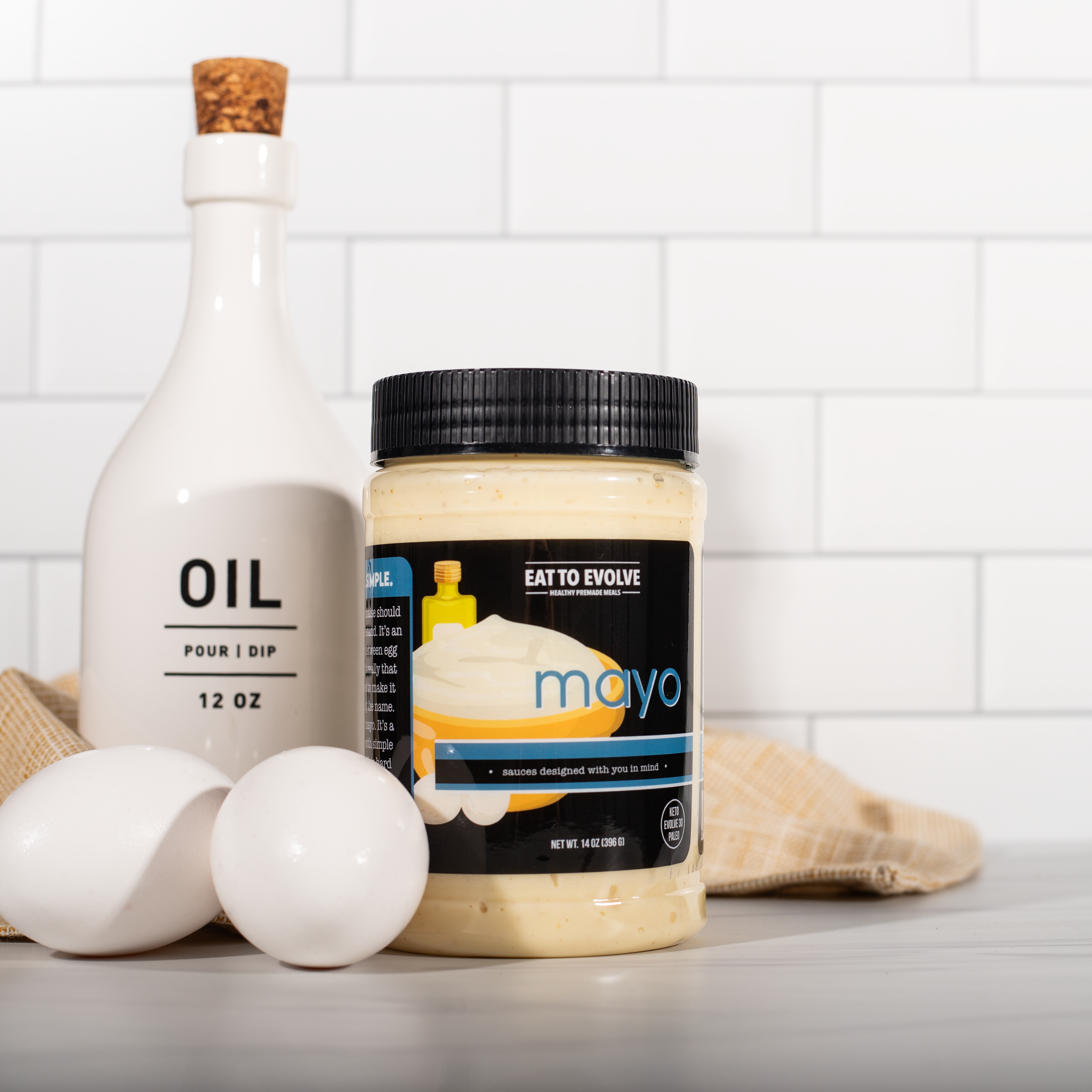 8"x 3" Sauce Jar Label