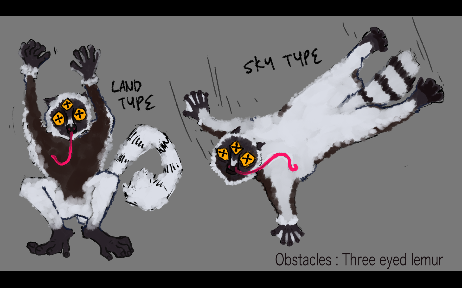 Character Concept : Three Eyed Lemur
