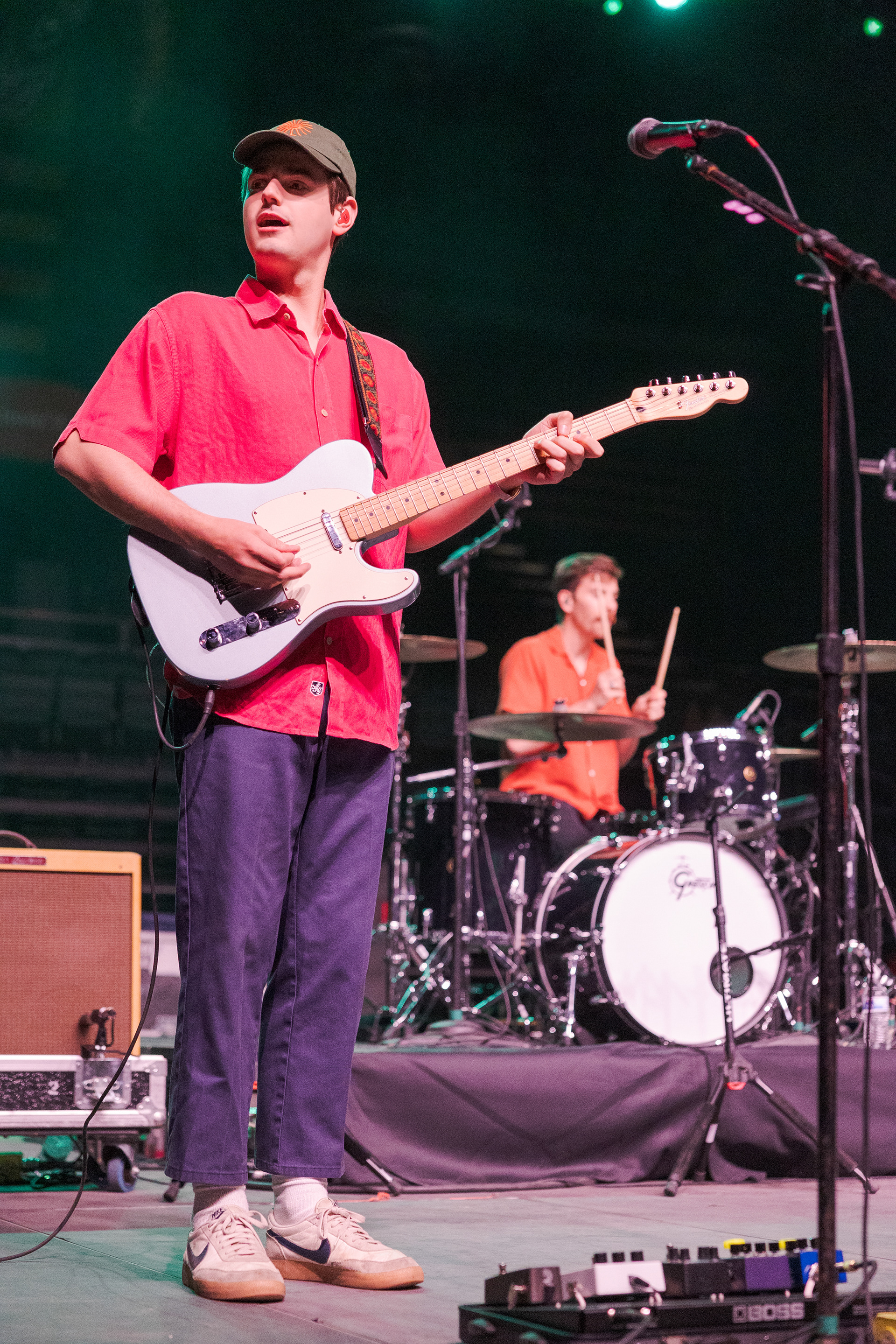 Colin Crawford and Brady Knippa of Dayglow perform "Hot Rod" during RamFest at Moby Arena April 27. The 2023 event marked the concert's return for the first time since 2019 and was attended by approximately 3,700 people.