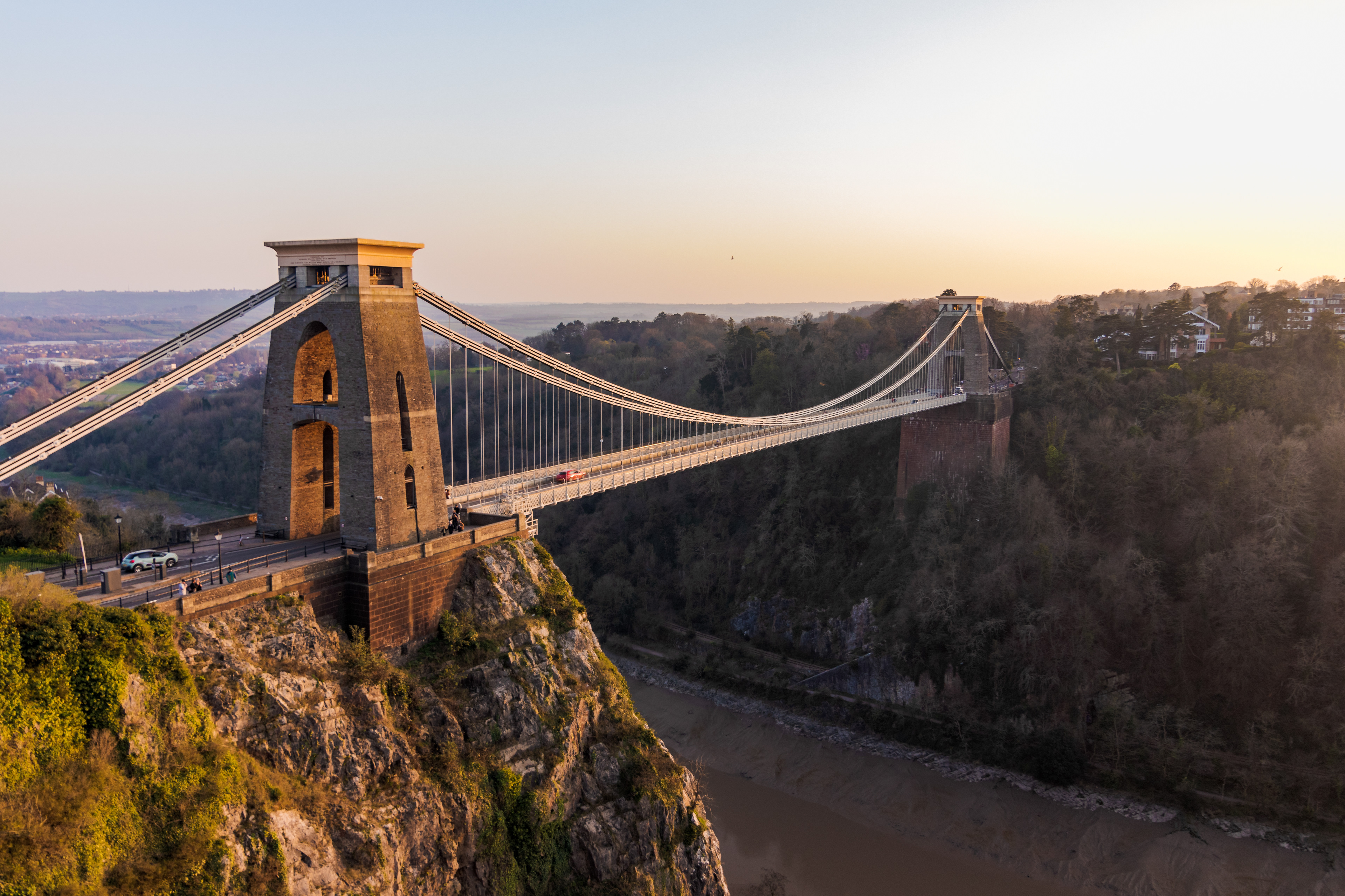 The Clifton Suspension Bridge in Bristol, England March 26. Opened in 1864, the bridge was constructed as a monument to famed Victorian engineer Isambard Kingdom Brunel, who won a contest to design a bridge in this location in 1829.