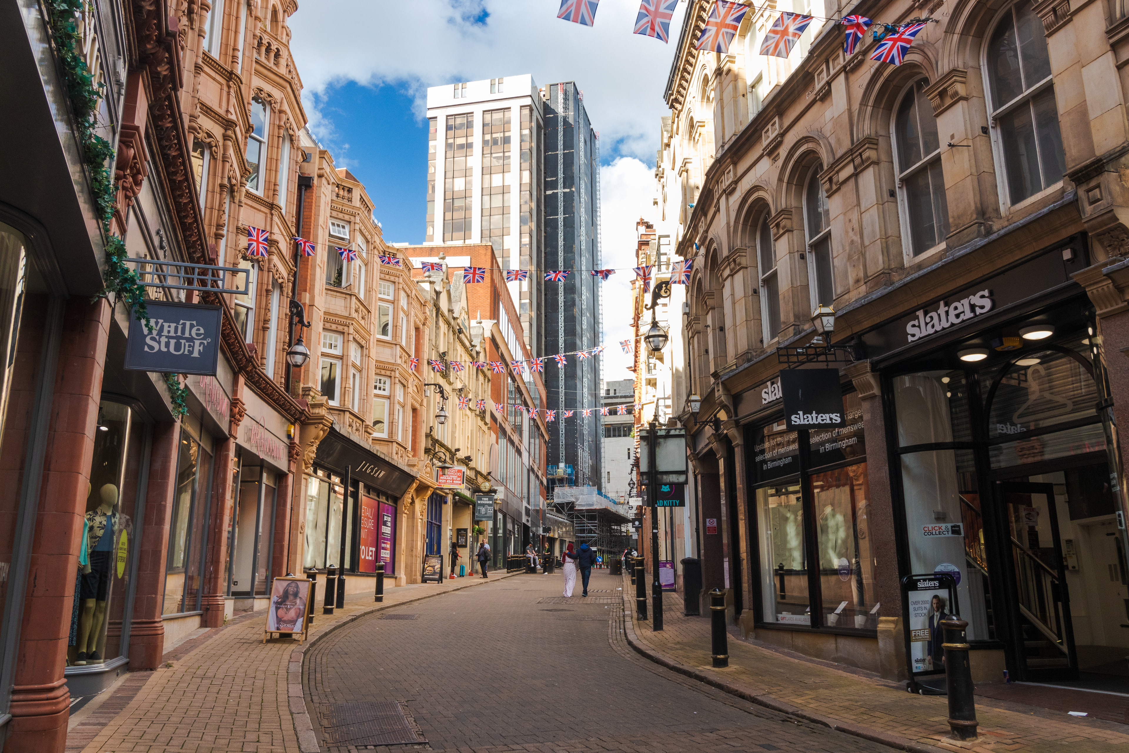 Cannon Street in Birmingham, England June 8. Birmingham is the United Kindgom’s second-largest city by population and the largest city in England’s West Midlands.