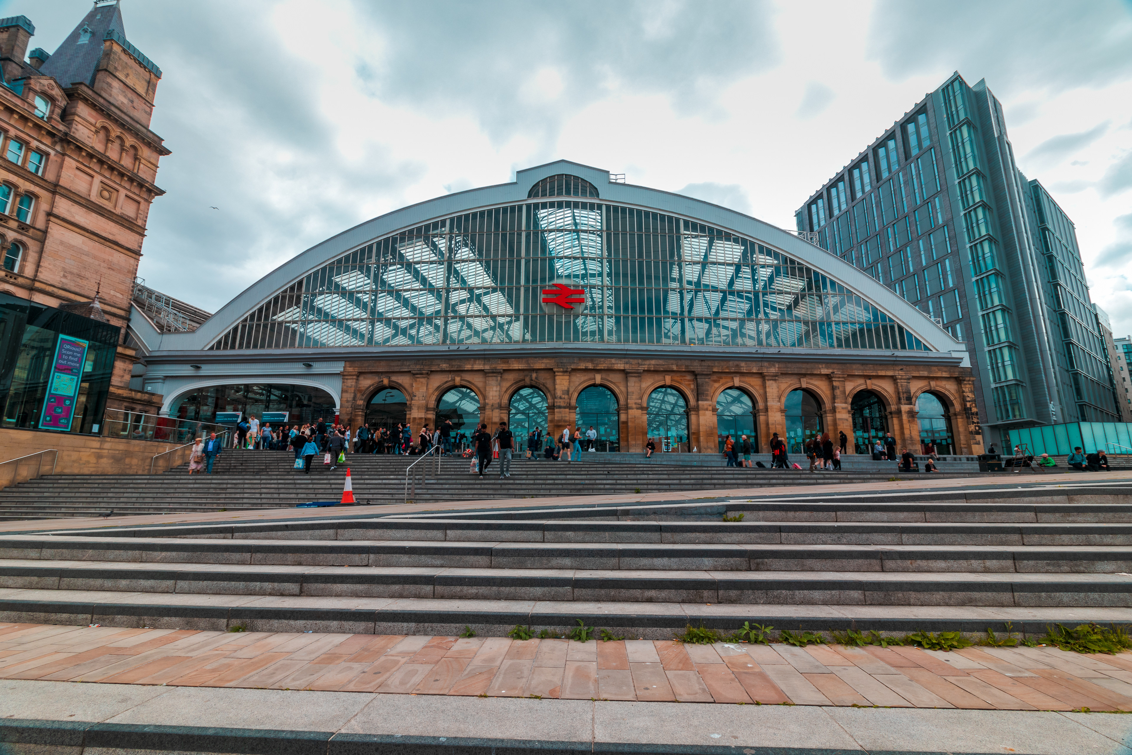 Liverpool Lime Street Station June 11. Opened in 1836, Liverpool Lime Street is the world's oldest operational train station and is the main station serving Liverpool, England.