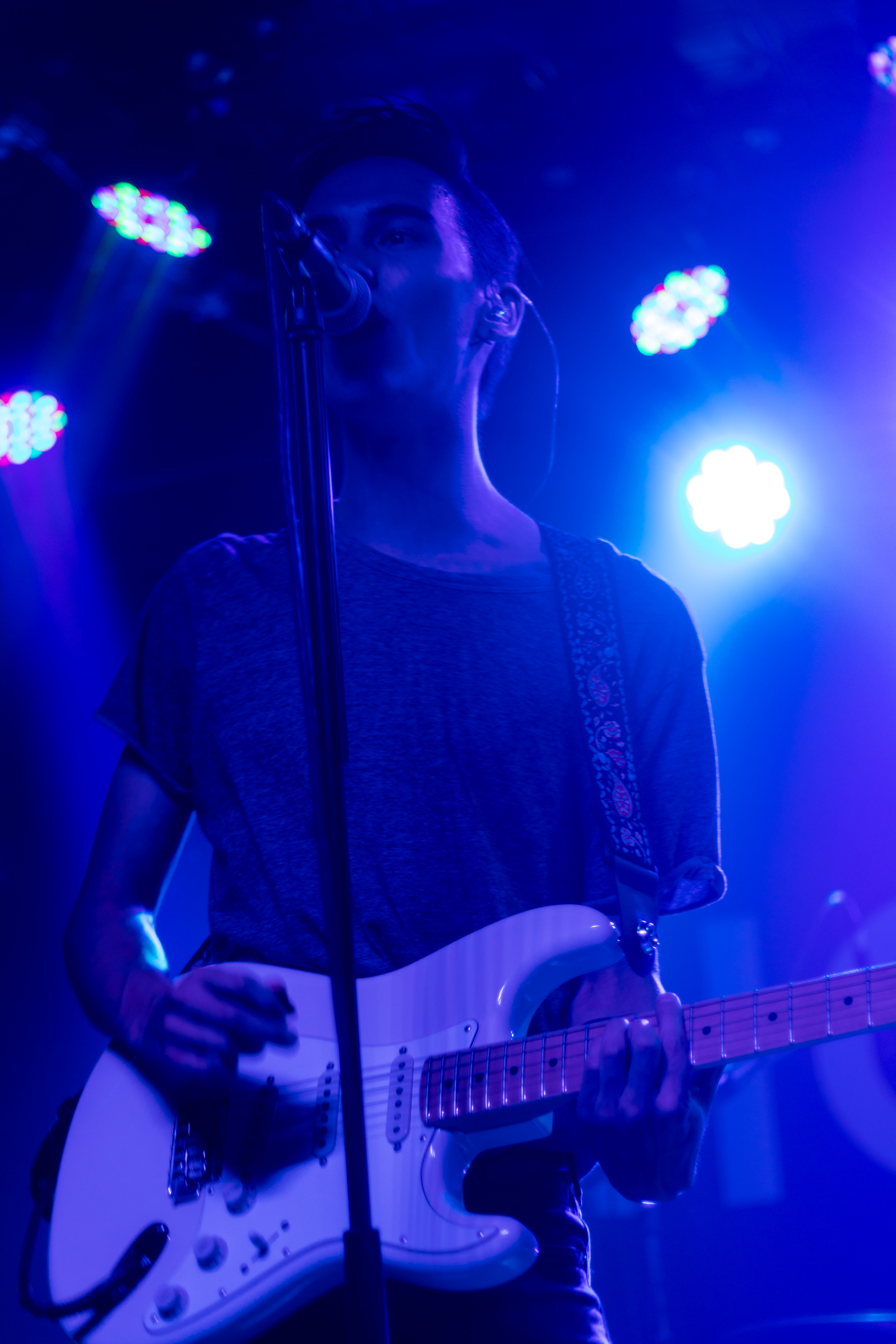 Charlie Maddocks, singer and guitarist for HOLDFAST., performs at Globe Hall July 17.