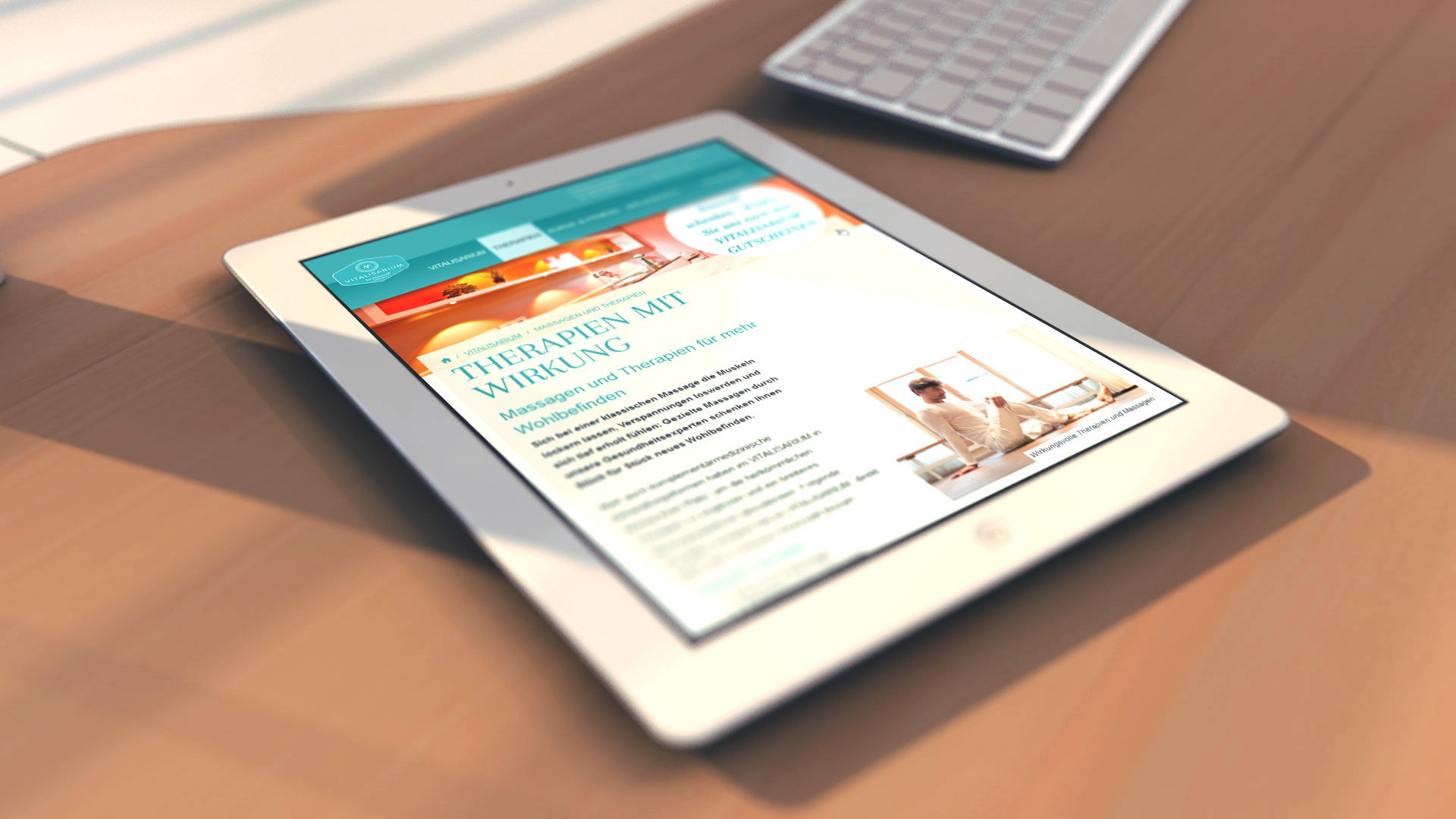 Vitalisarium tablet view