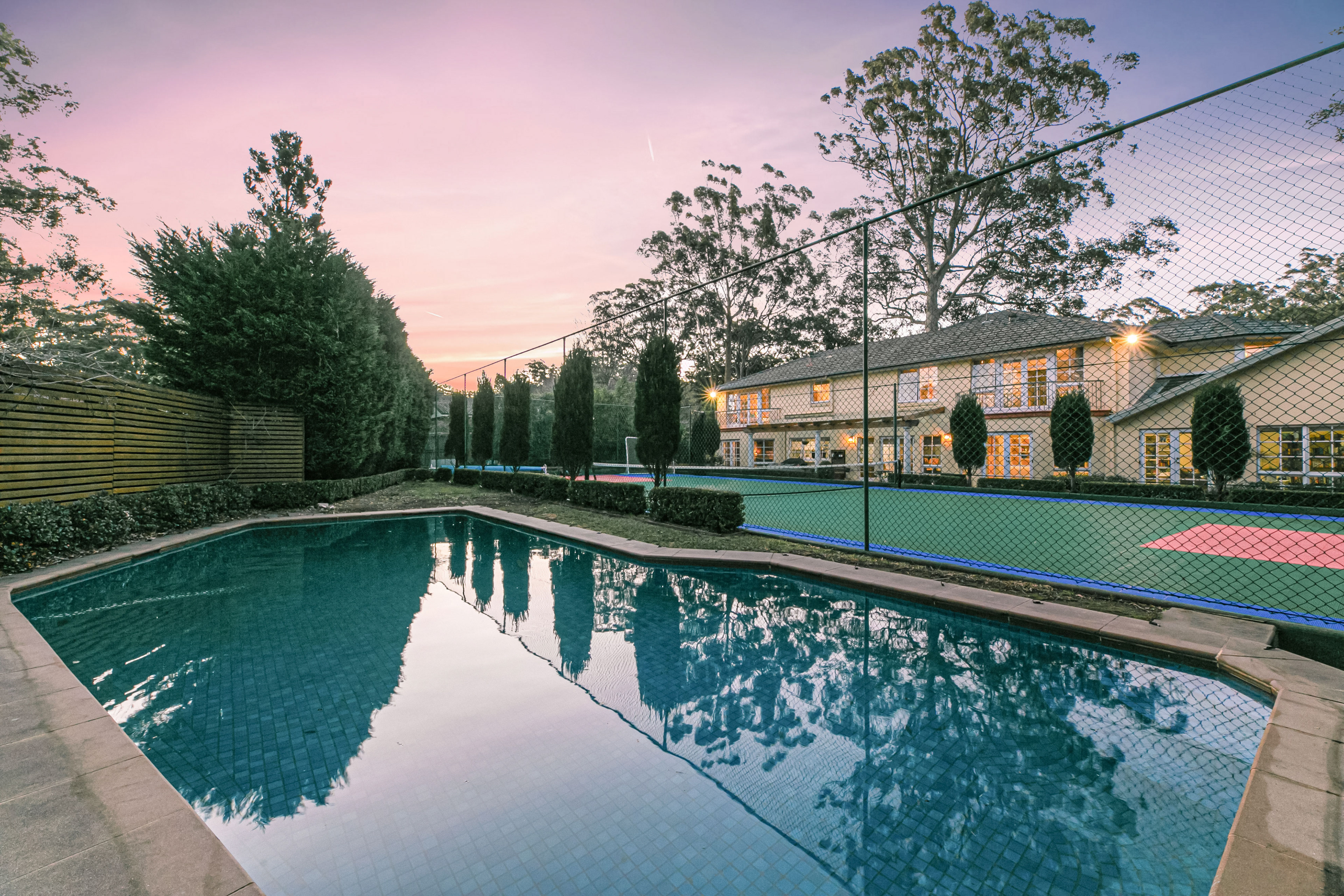 exterior dusk photo
