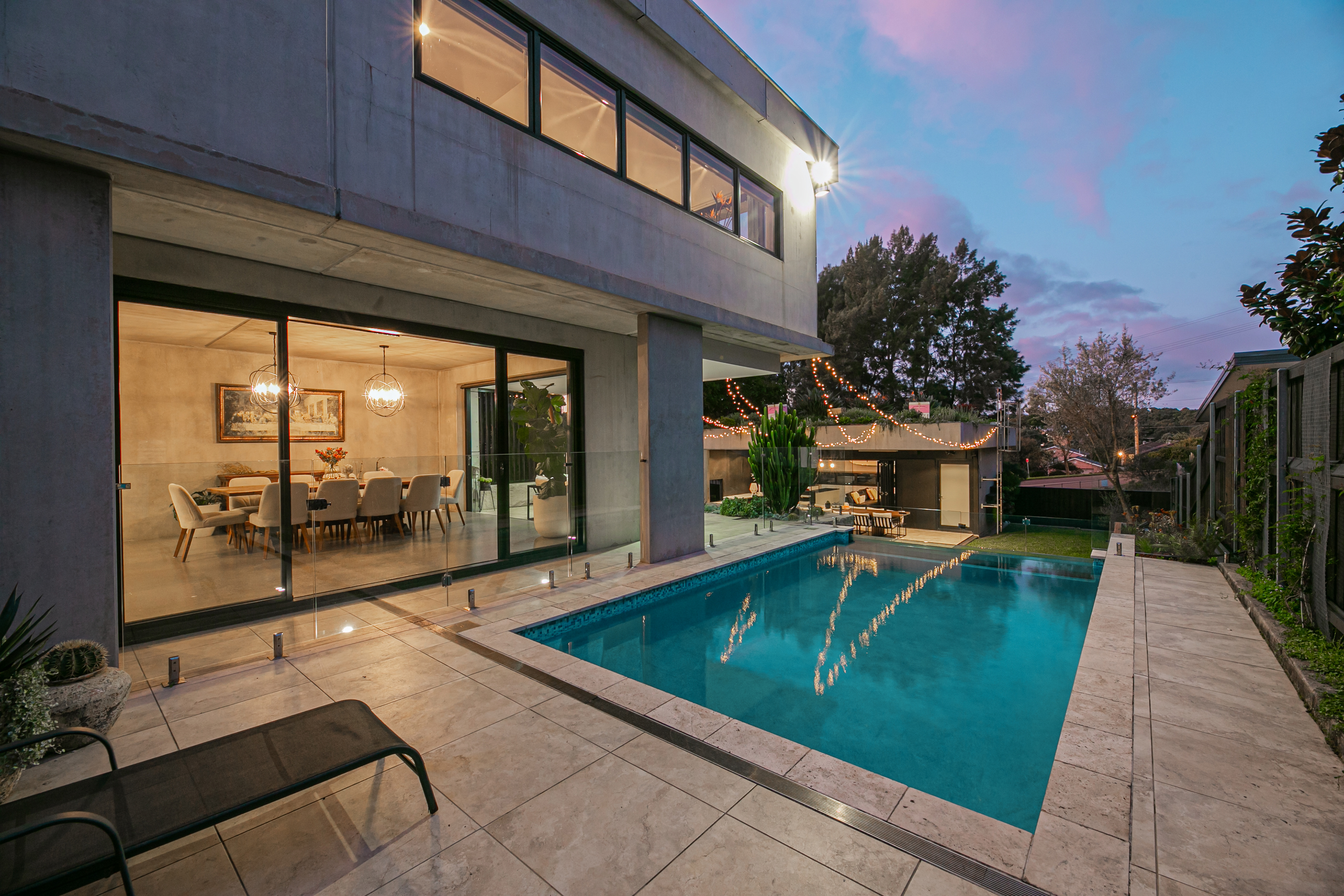 exterior dusk photo