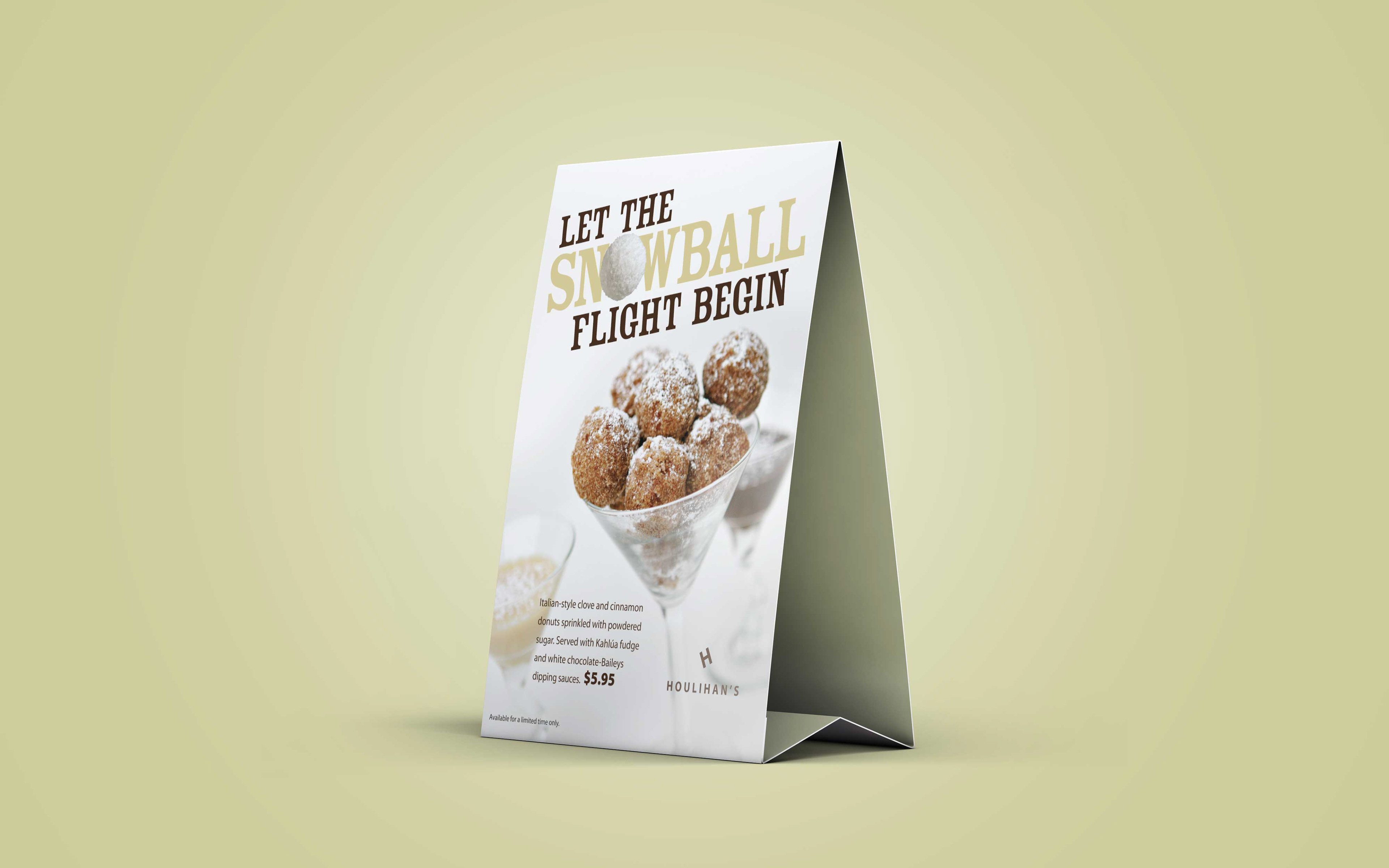 Holiday Donut Flight Promo