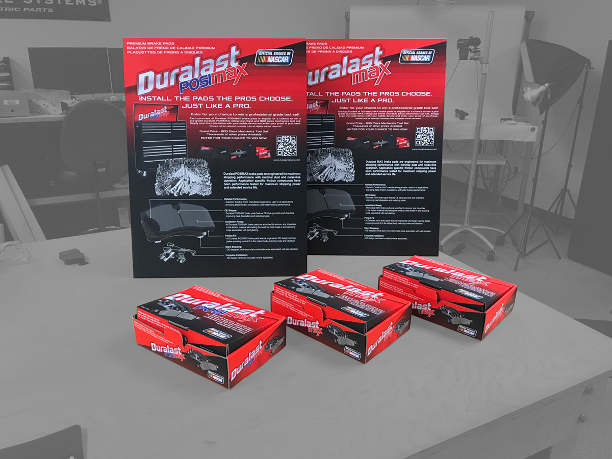 Packaging concepts with POS counter displays.