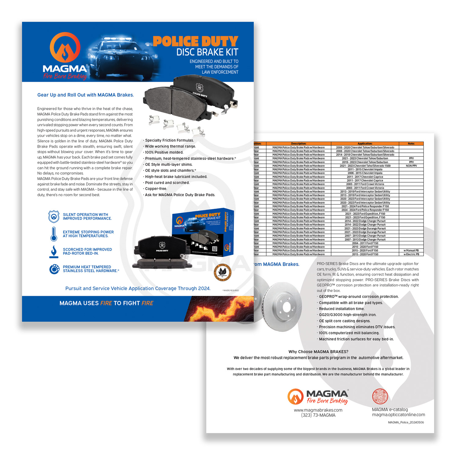 Printed Sales Collateral - - Graphic design, photography, copywriting, iconography.