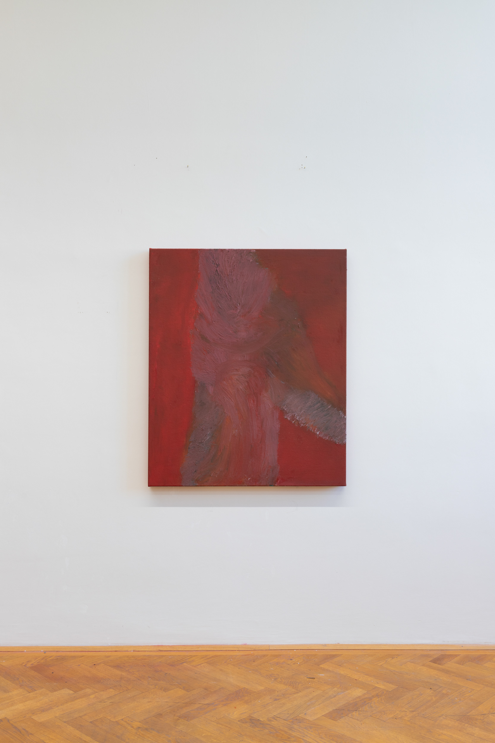 O.T., Öl und Gesso auf fester Baumwolle
