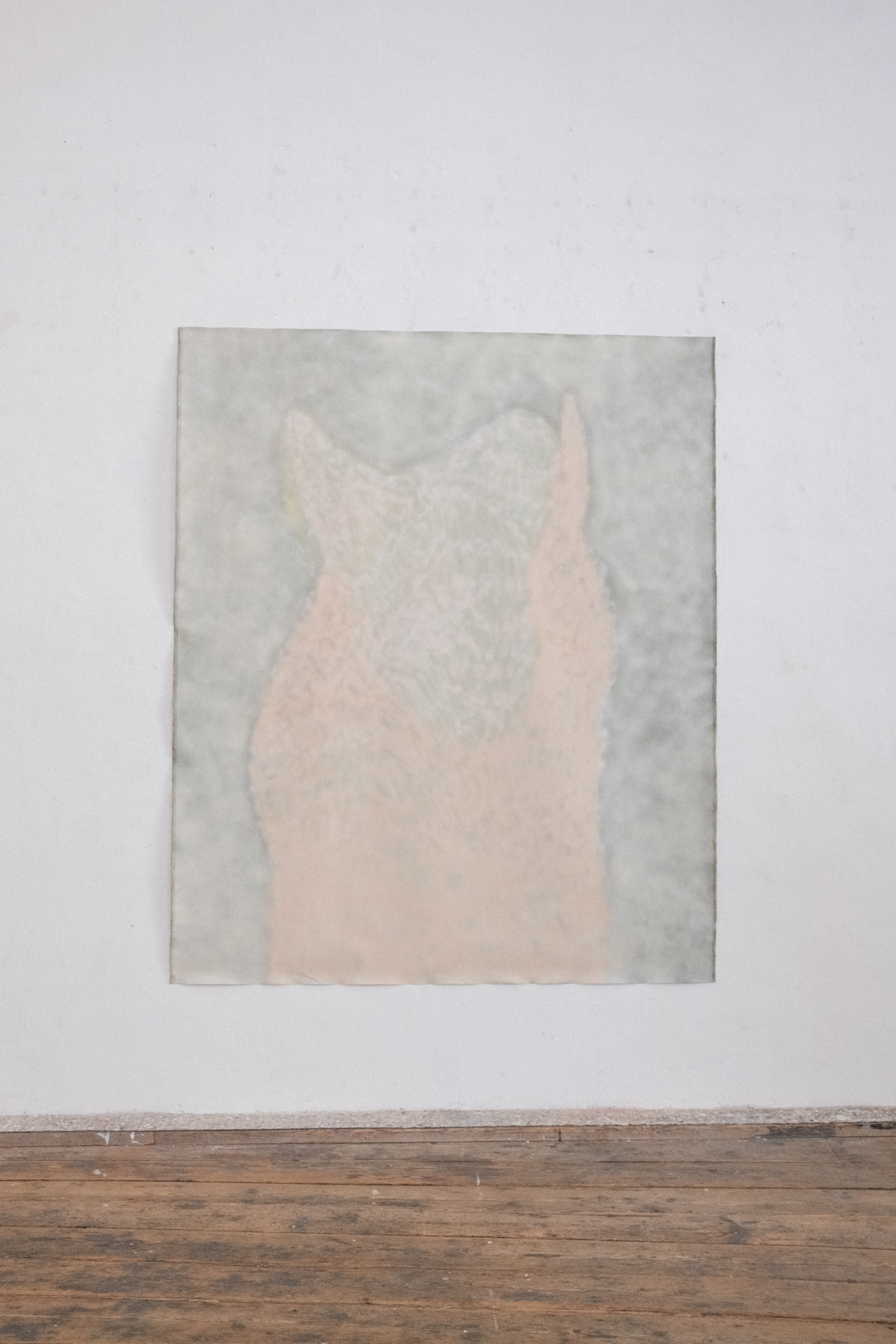 O.T. 2026, Graffiti auf Jute