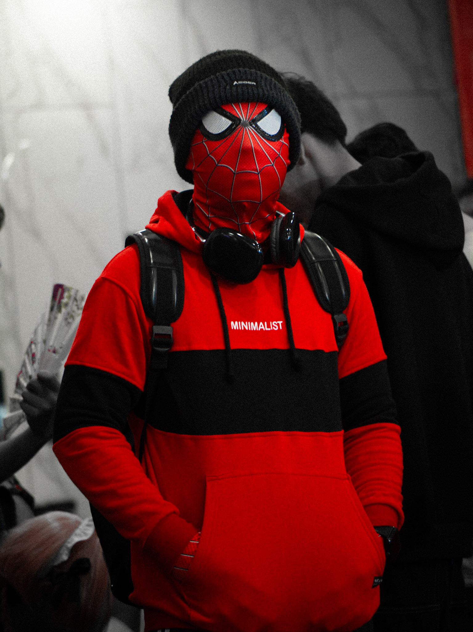 Spiderman Street by @bayukaza