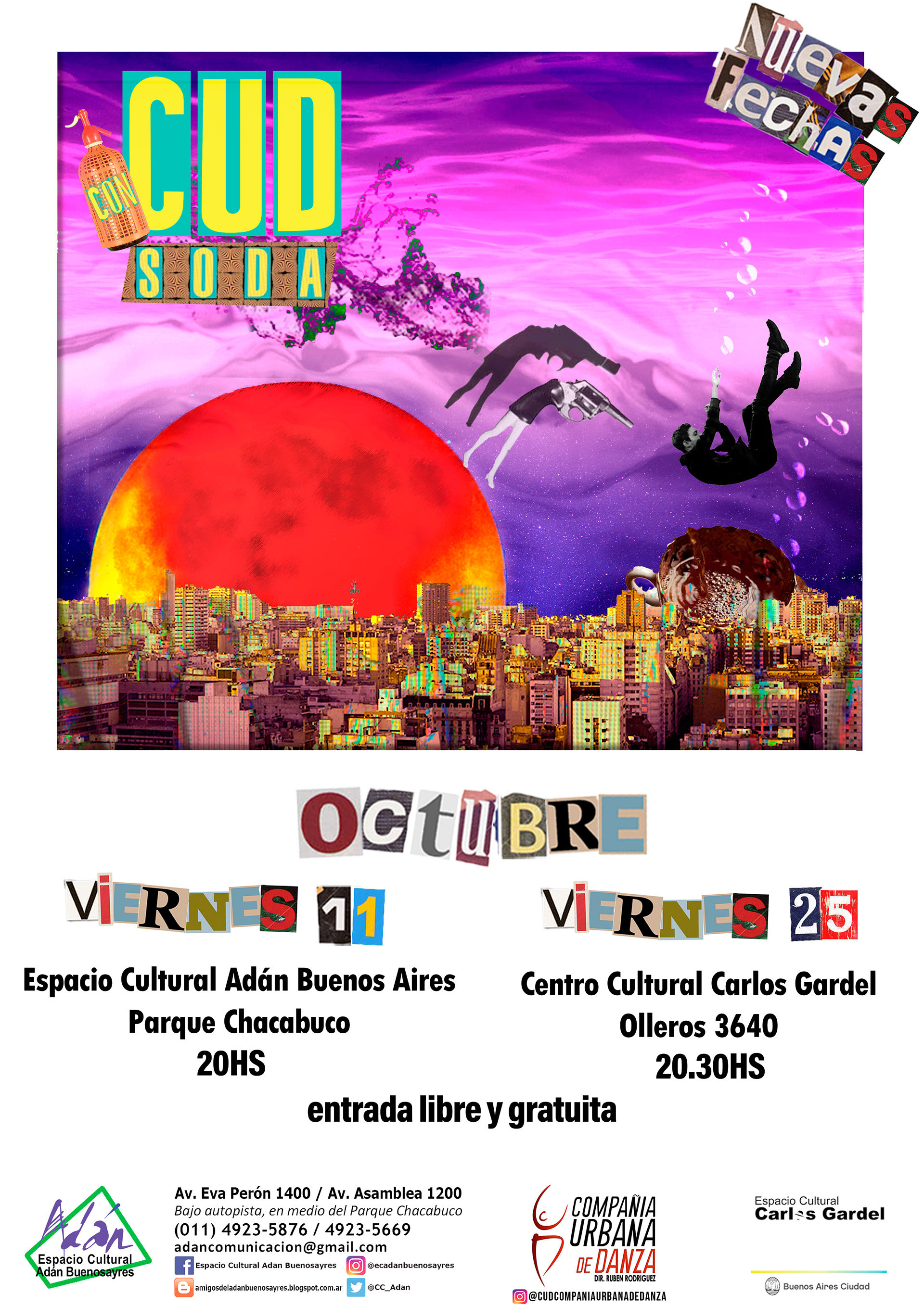 Diseño gráfico de flyer (2019)