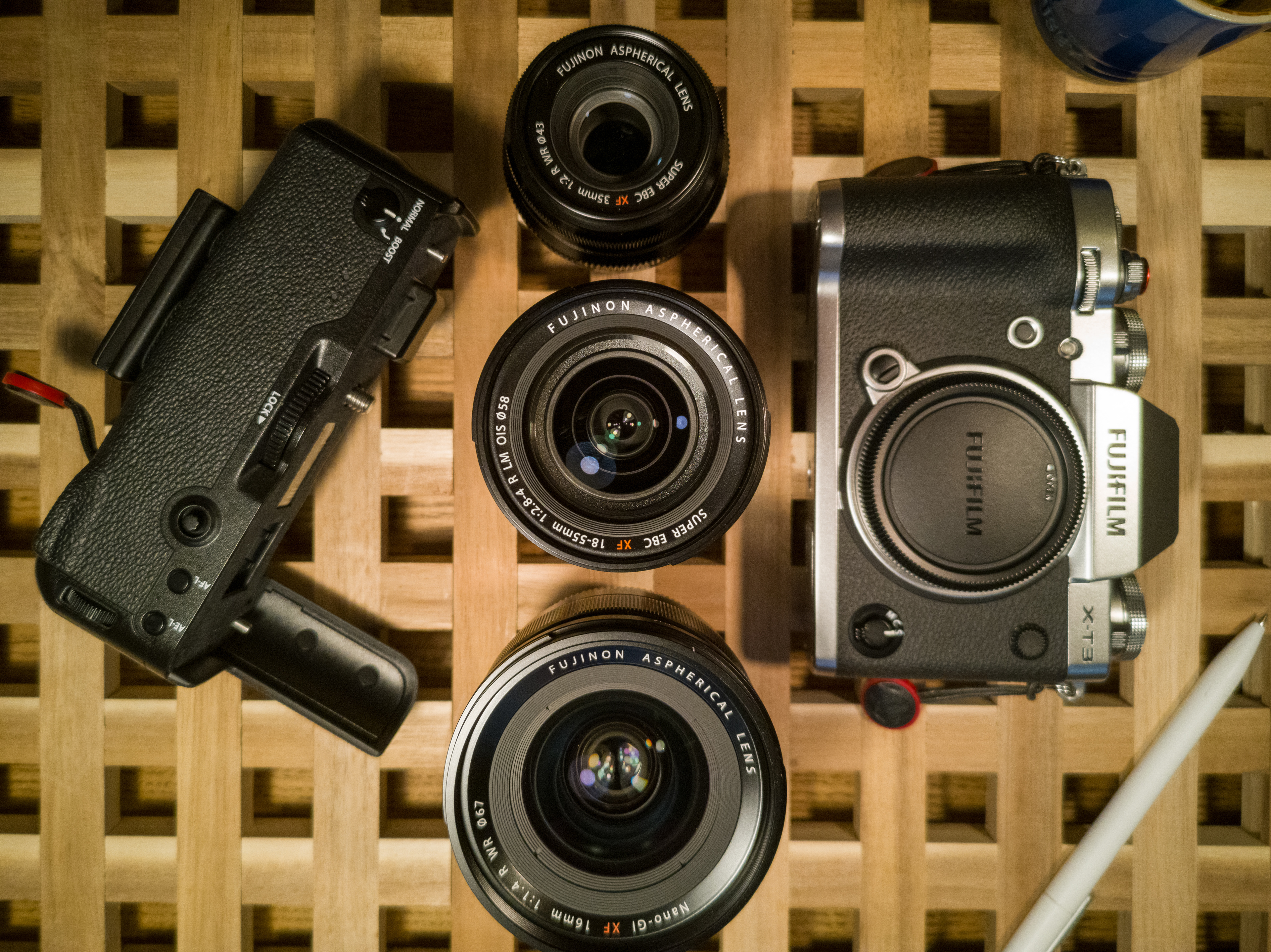 X-T3 XF lenses & Battery Grip