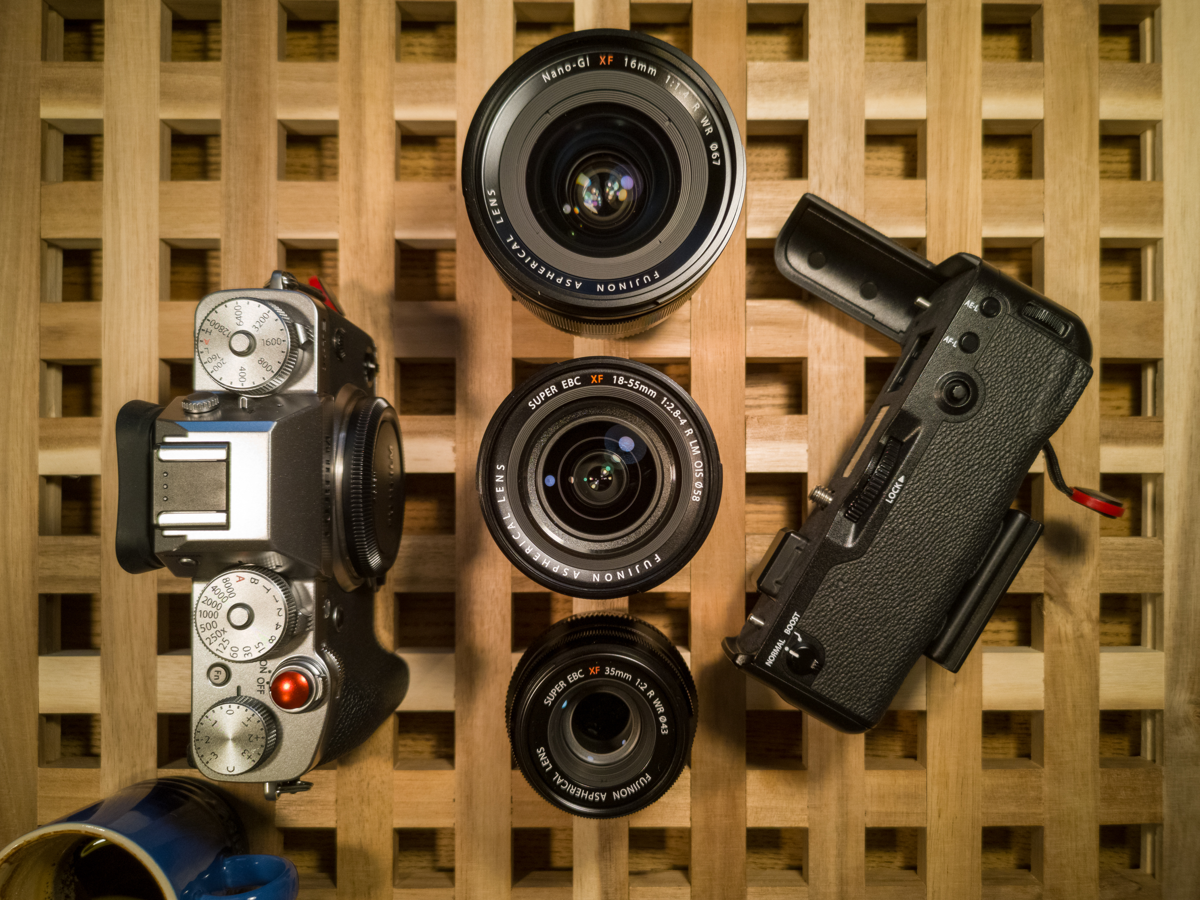 X-T3 XF lenses & Battery Grip