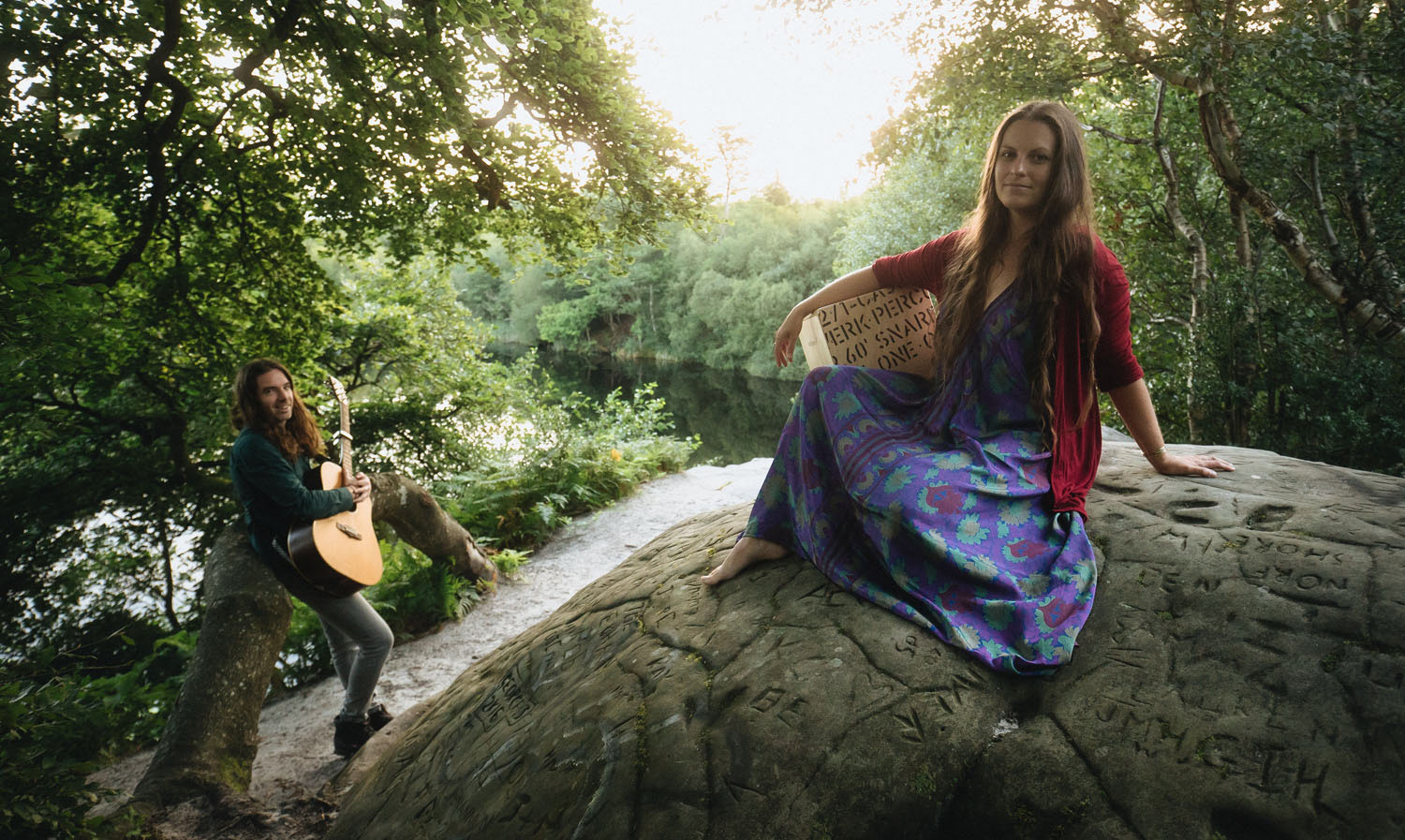 Scott and Maria band photoshoot