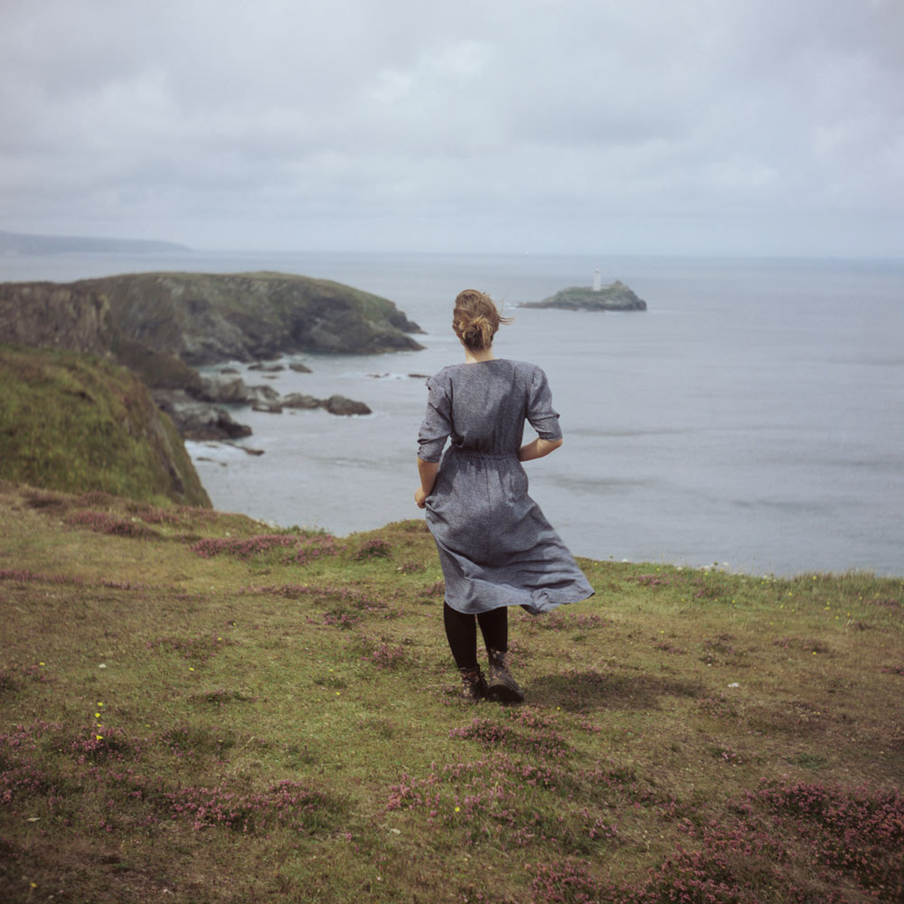 Analogue portrait session in Cornwall