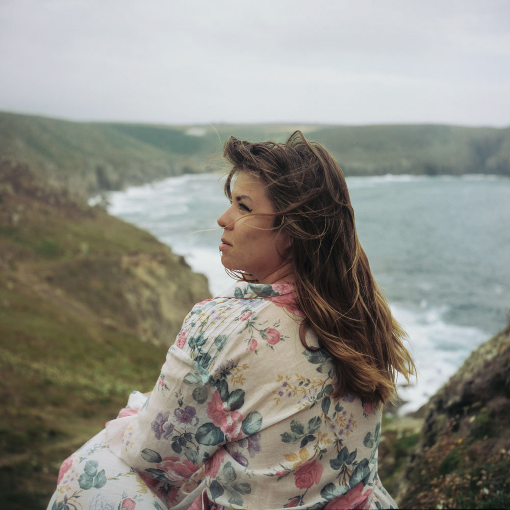 Analogue portrait session in Cornwall