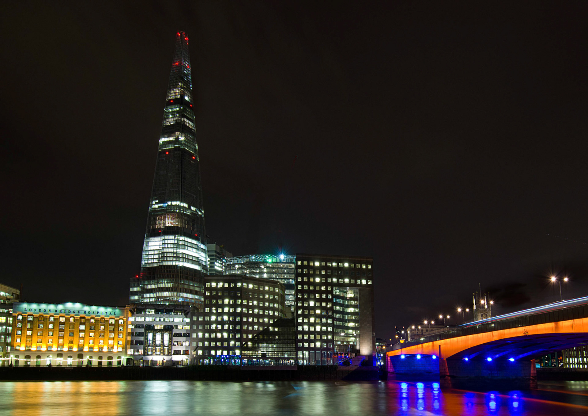 The Shard by Night, London